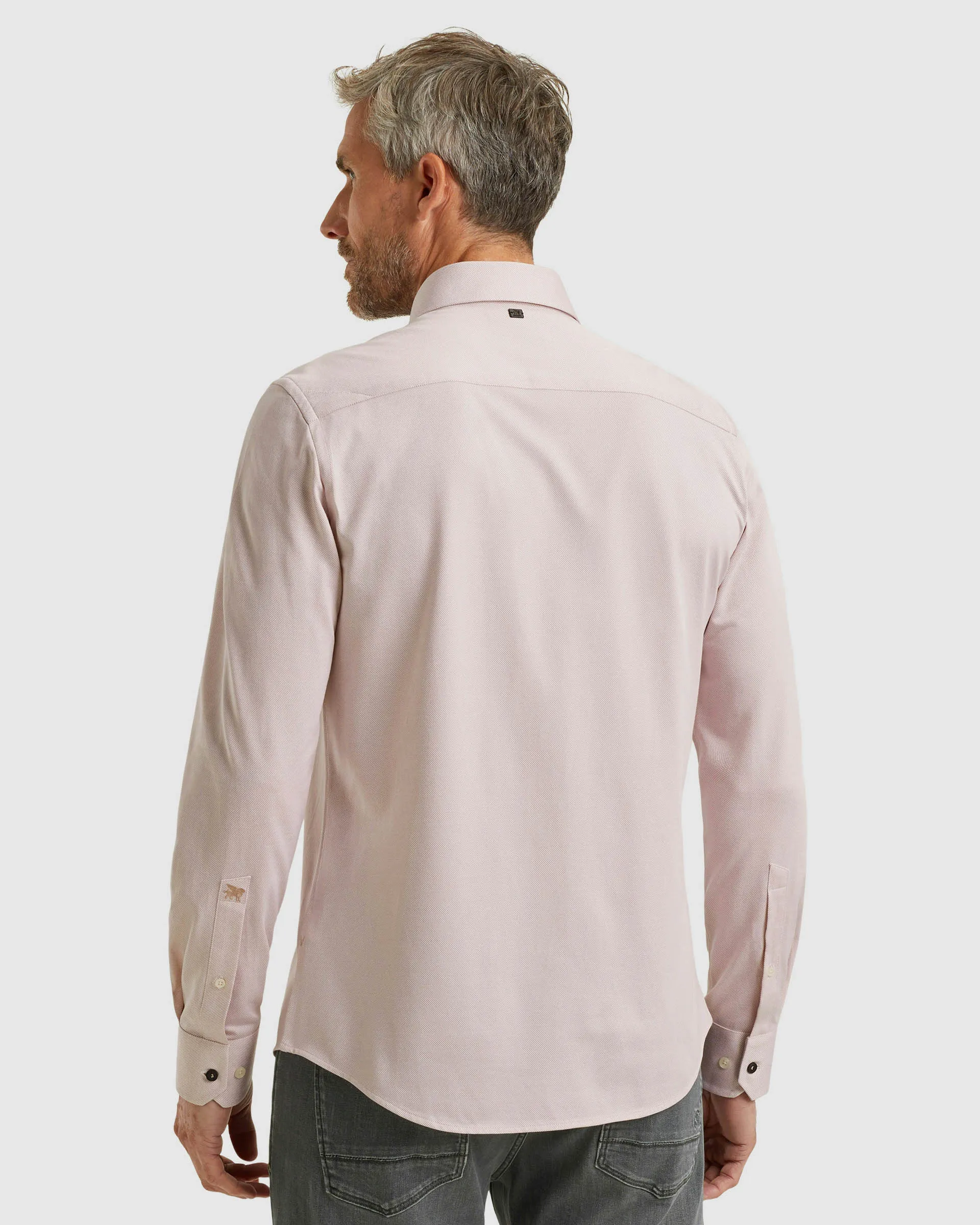 Vanguard Casual Overhemd LM Roze 109311-001-M