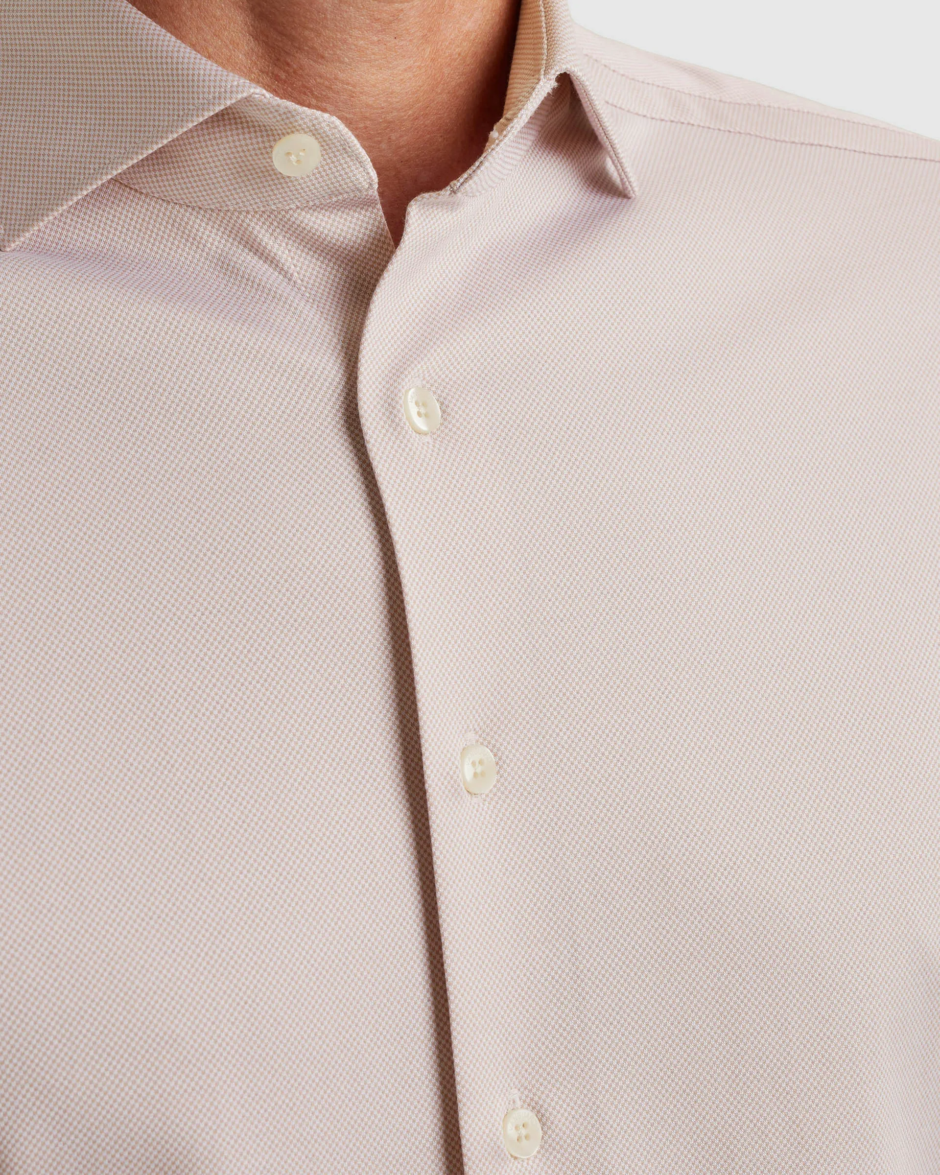 Vanguard Casual Overhemd LM Roze 109311-001-M