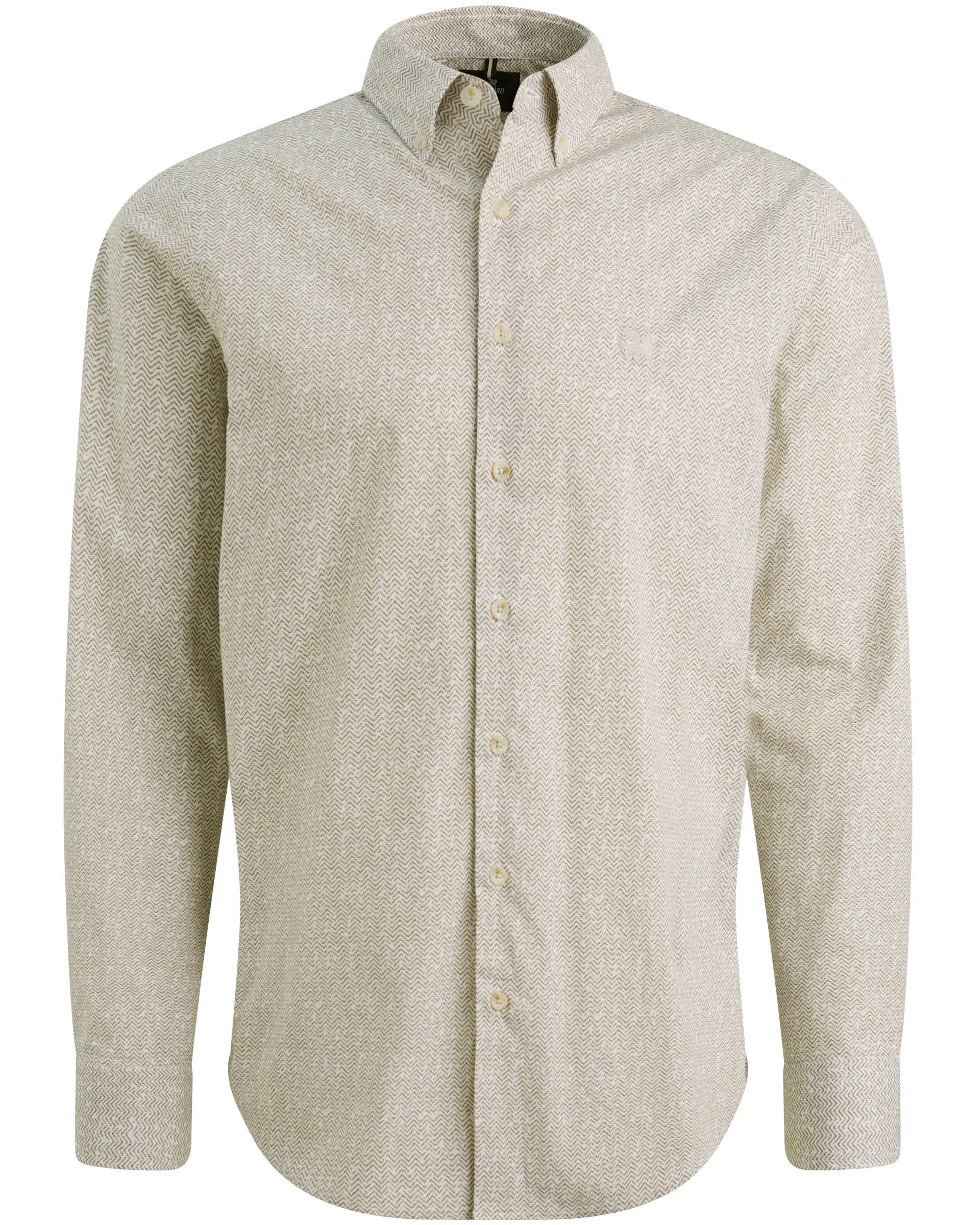 Vanguard Casual Overhemd LM Ecru 109313-001-M