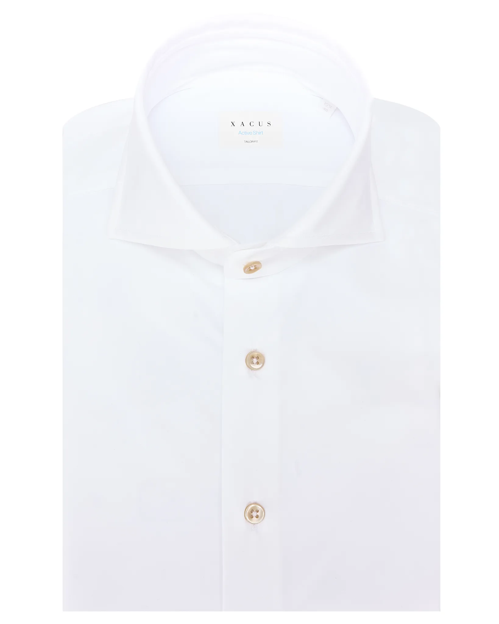 Xacus Overhemd LM Wit 109321-001-38
