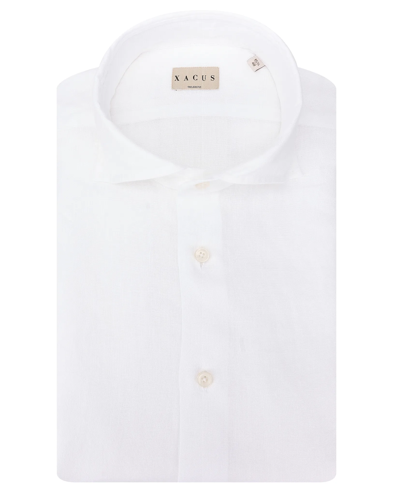 Xacus Overhemd LM Wit 109331-001-38