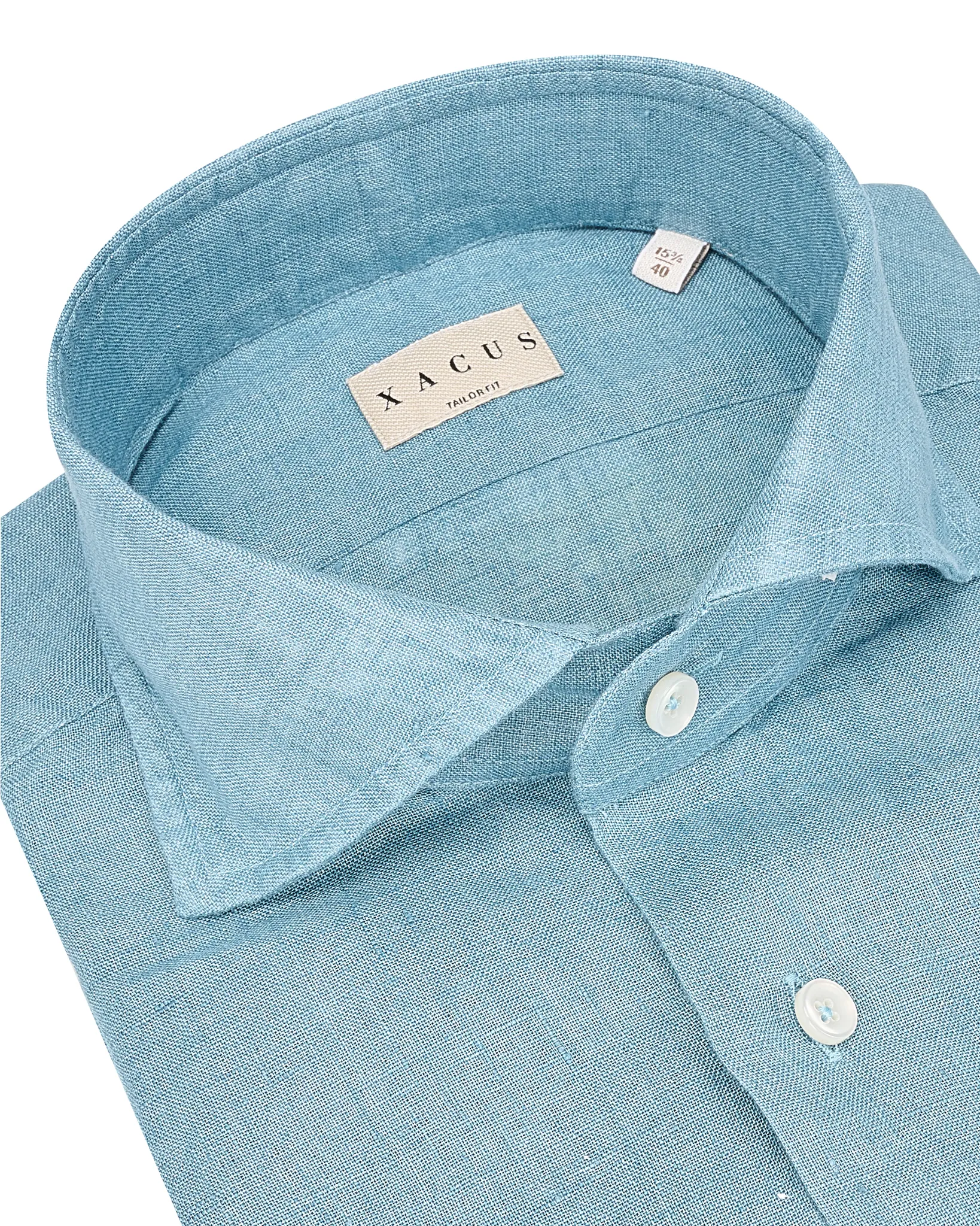 Xacus Overhemd LM Blauw 109333-001-38