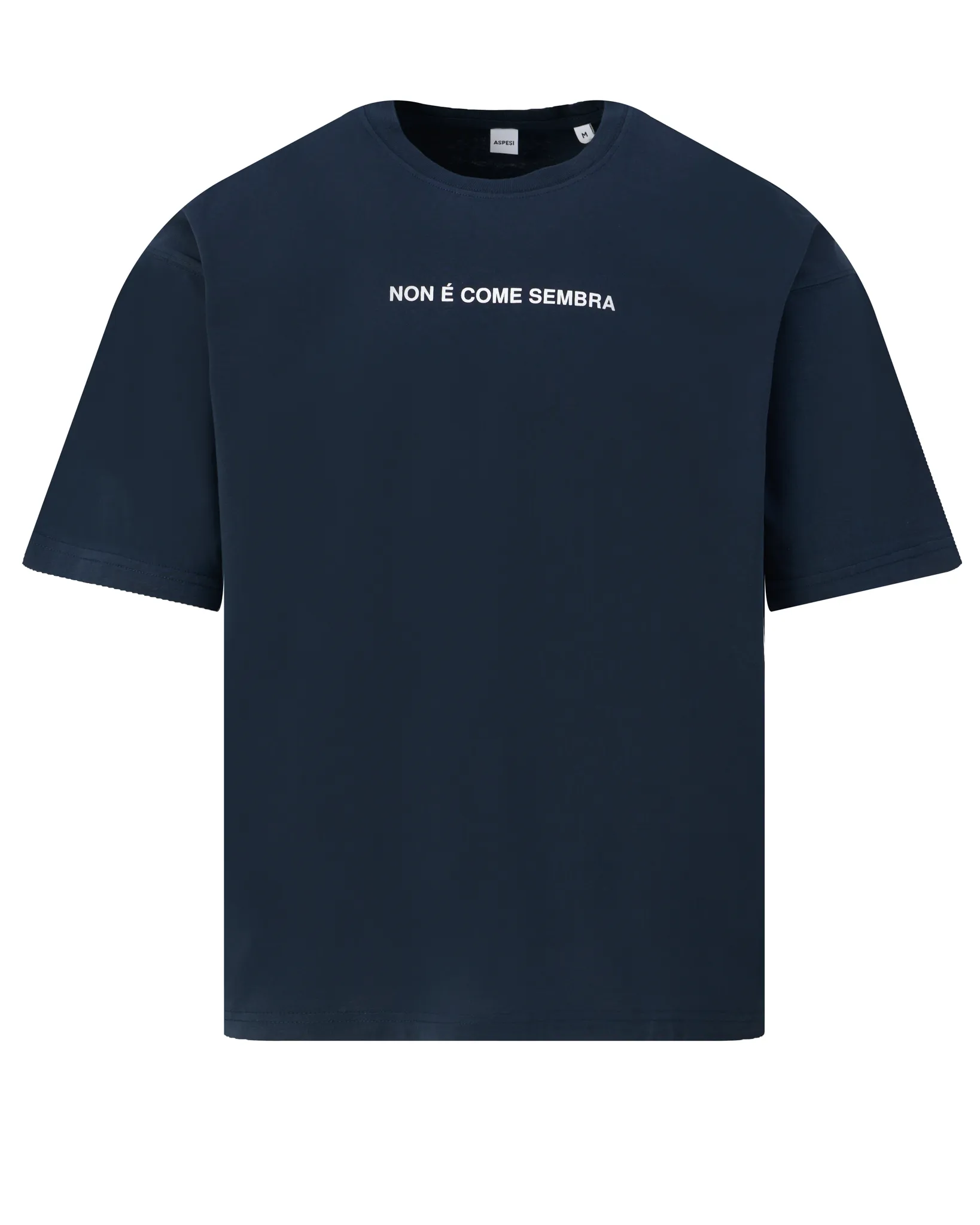 Aspesi Silenzio T-shirt Donker blauw 109340-001-L