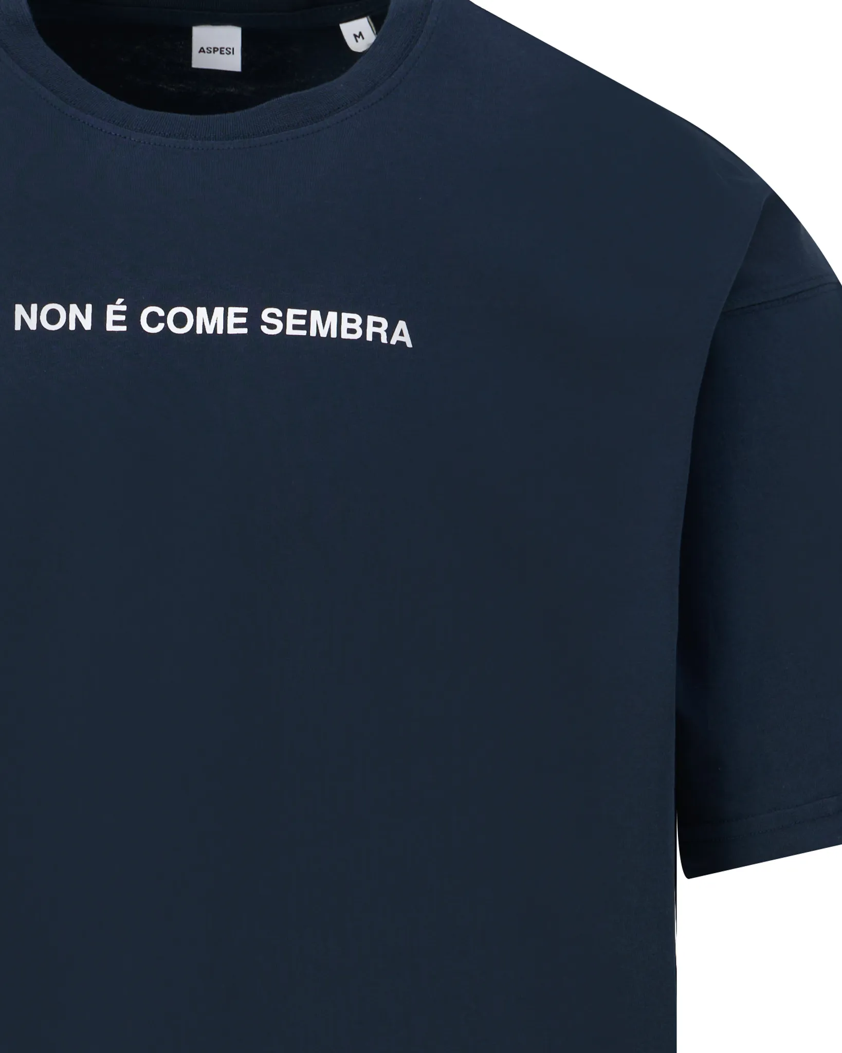 Aspesi Silenzio T-shirt Donker blauw 109340-001-L