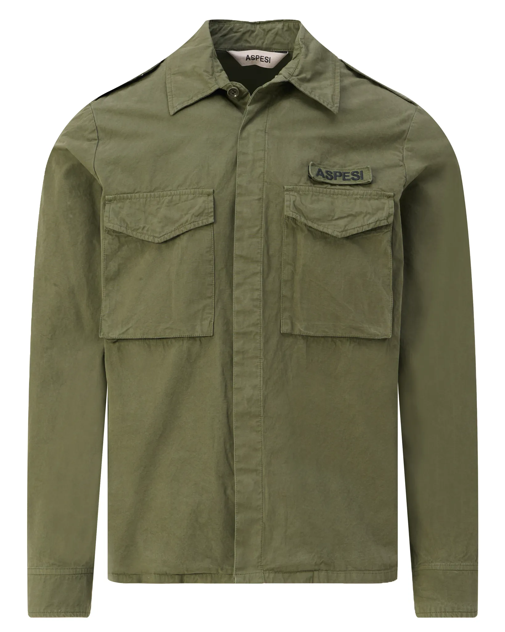 Aspesi Overshirt Groen 109352-001-L