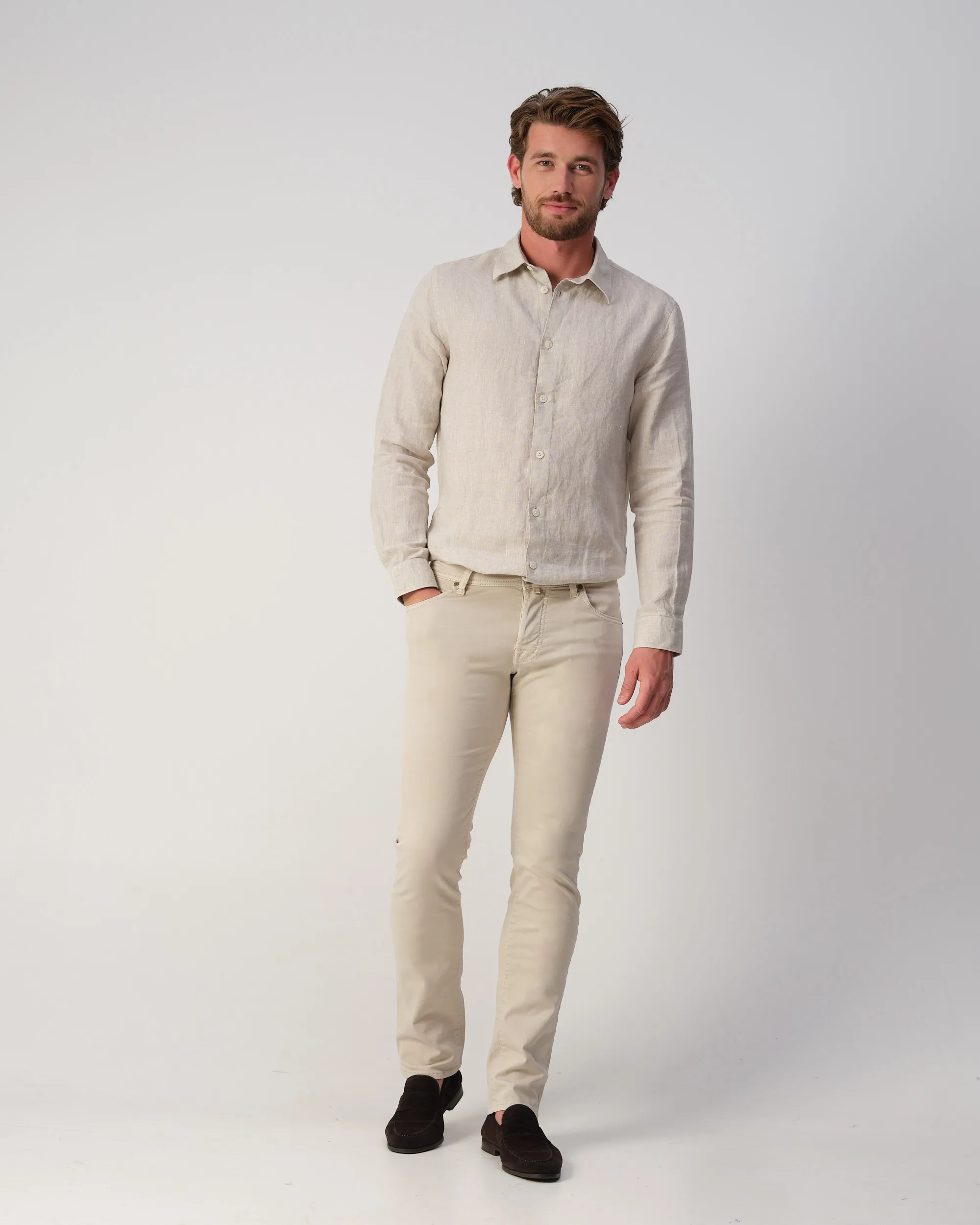 Jacob Cohen Nick 5-pocket Beige 109373-001-31