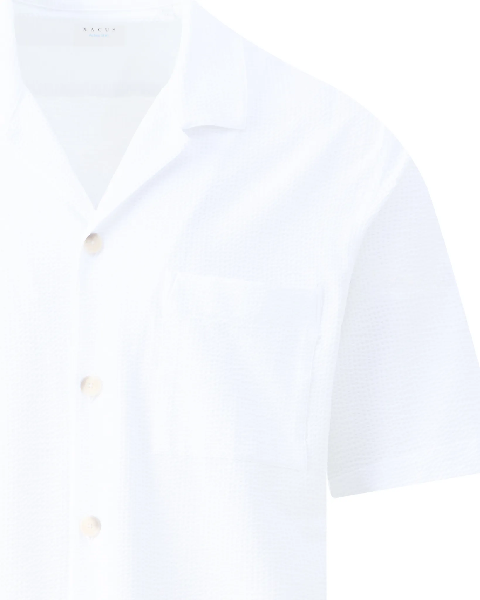 Xacus Casual Overhemd  Wit 109389-001-38