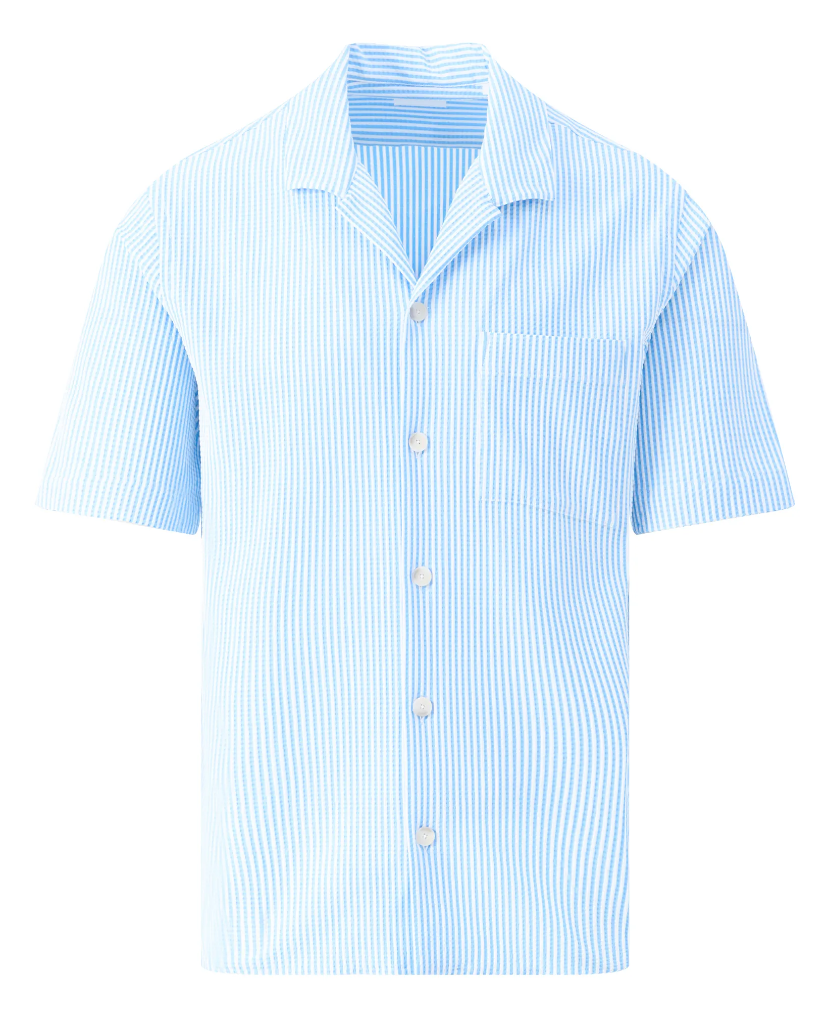 Xacus Casual Overhemd  Licht blauw 109390-001-38