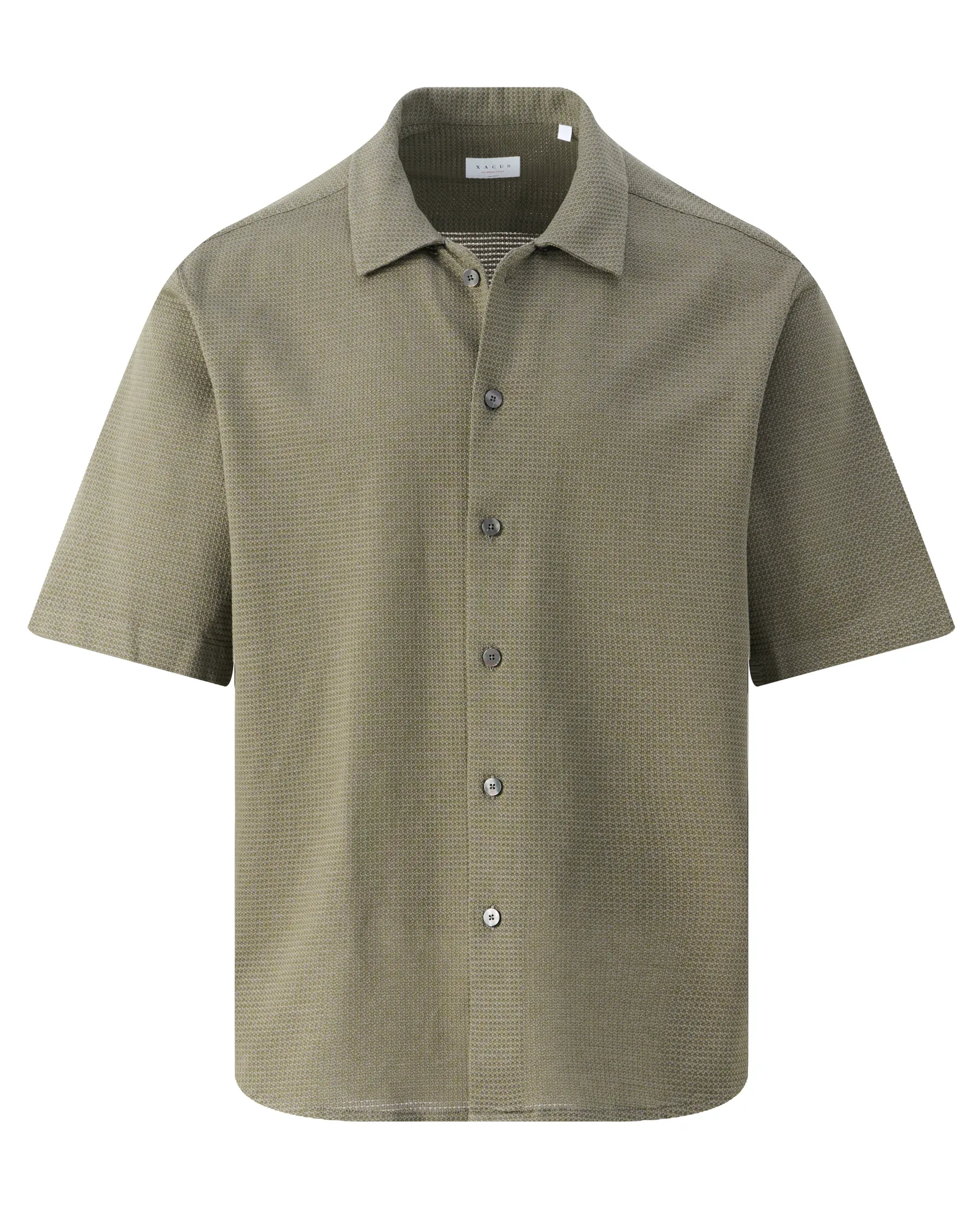 Xacus Casual Overhemd  Groen 109394-001-38
