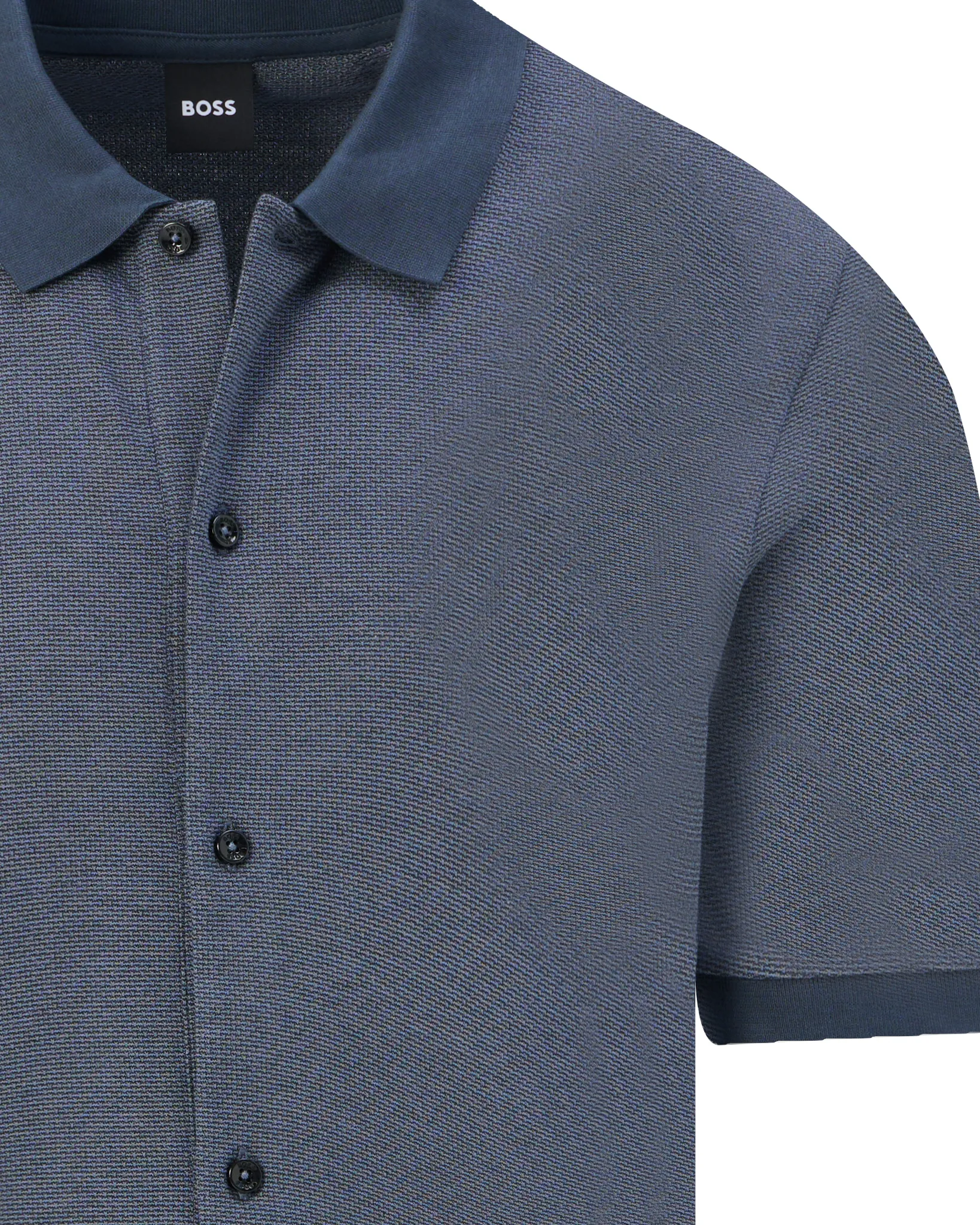 Boss Menswear Polo Korte mouw Blauw 109403-001-L