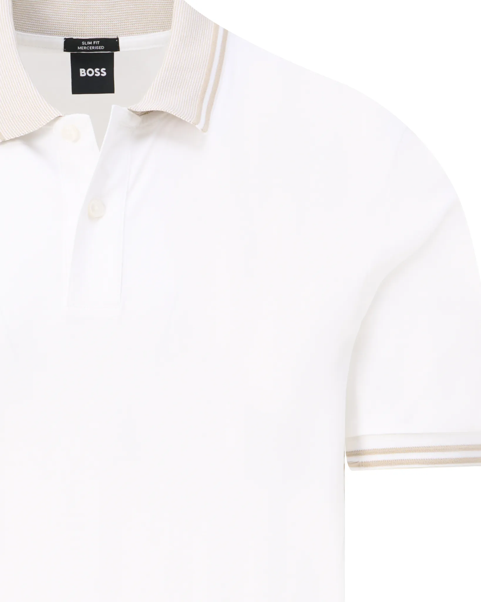 Boss Menswear Polo Korte mouw Wit 109410-001-L