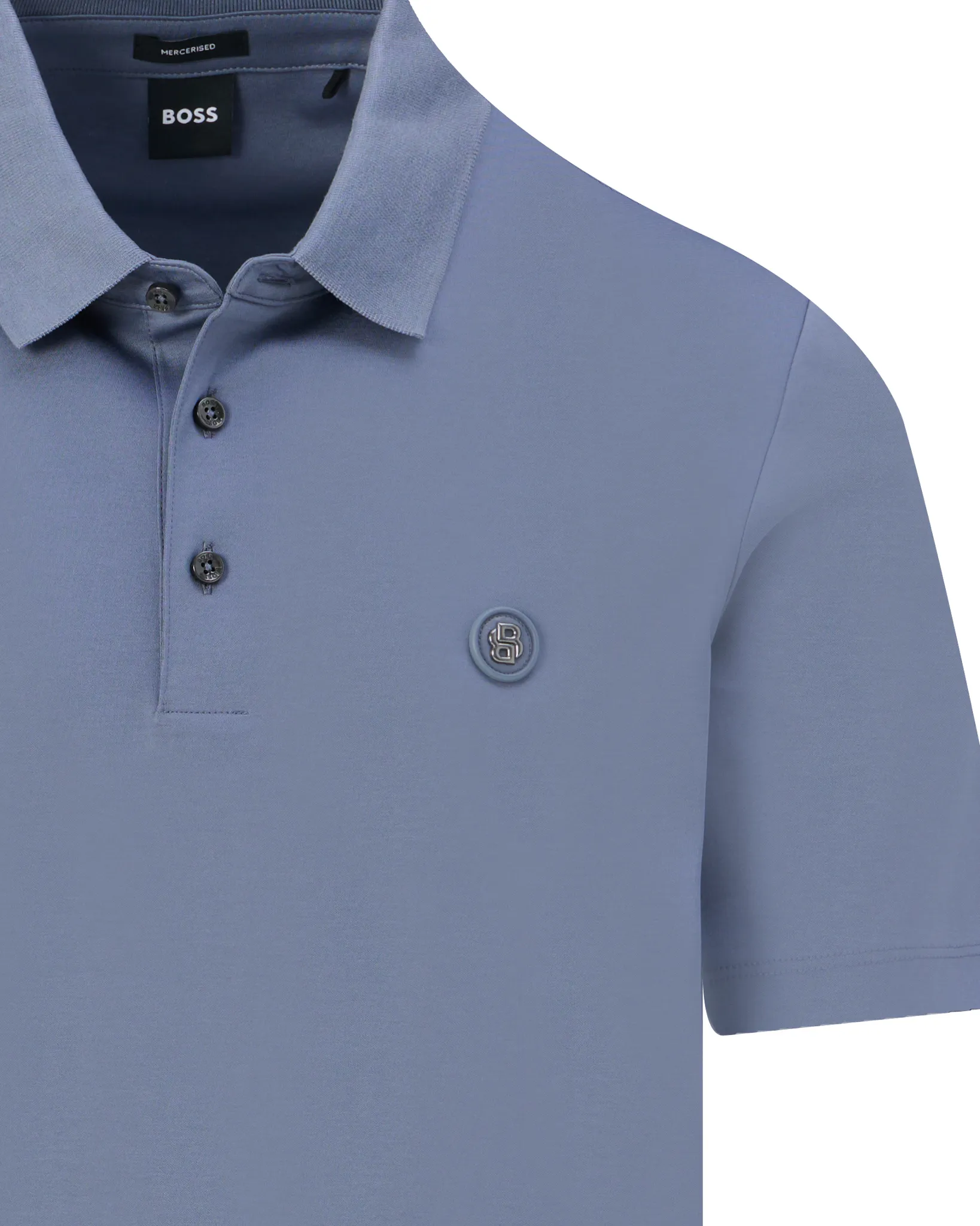 Boss Menswear Polo Korte mouw Blauw 109426-001-L