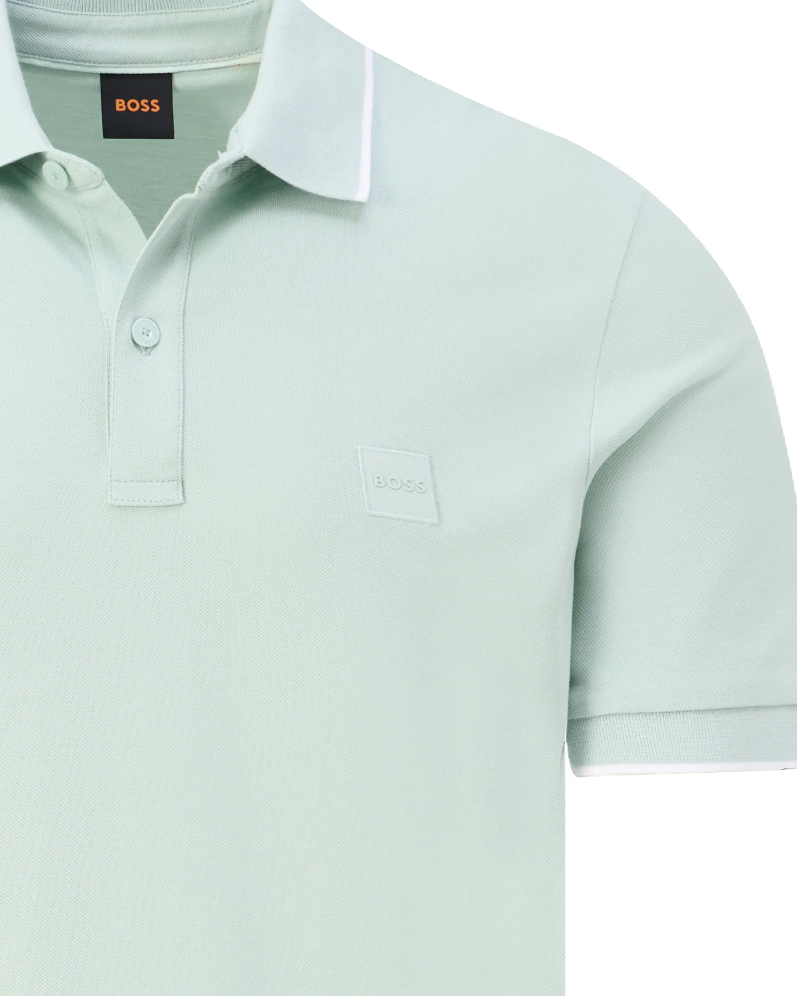 Boss Casual Passertip Polo Licht blauw 109472-001-L