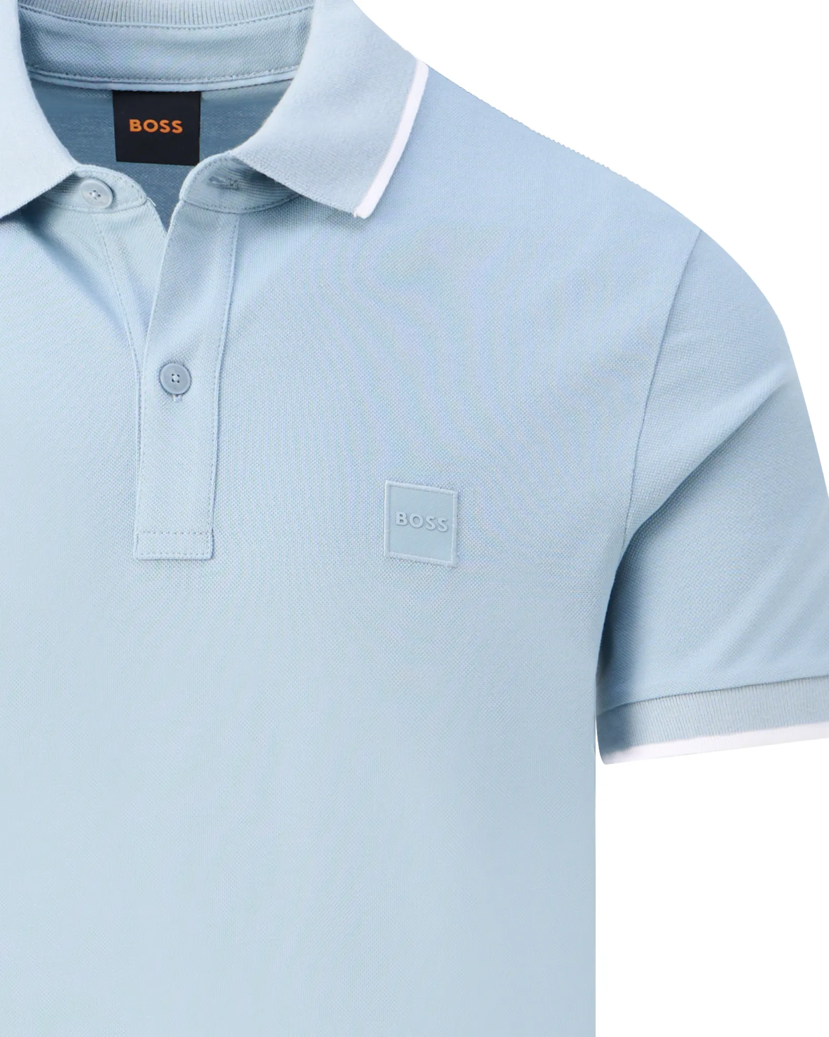 Boss Casual Passertip Polo Licht blauw 109473-001-L