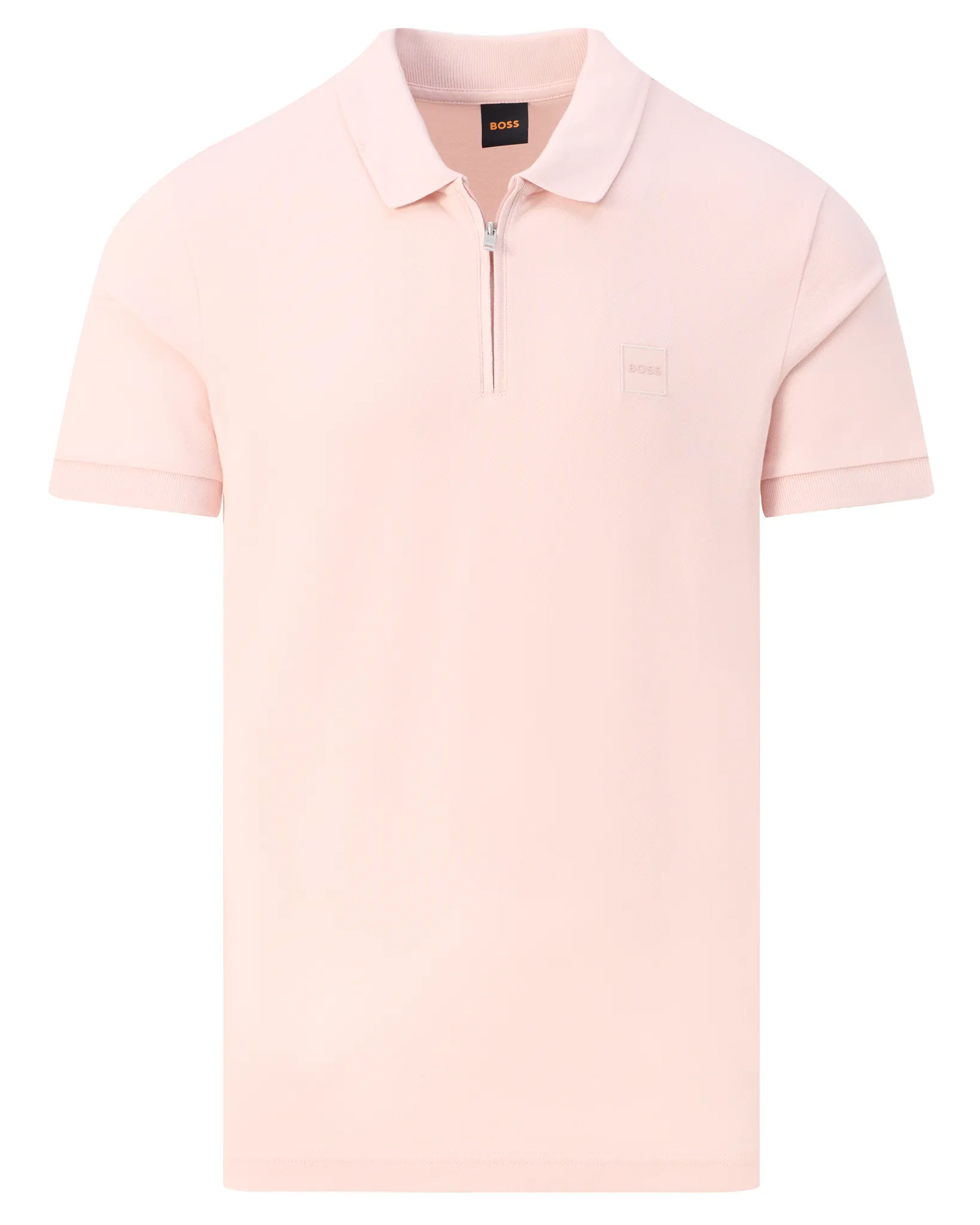 Boss Casual Passerzip Polo Roze 109478-001-L