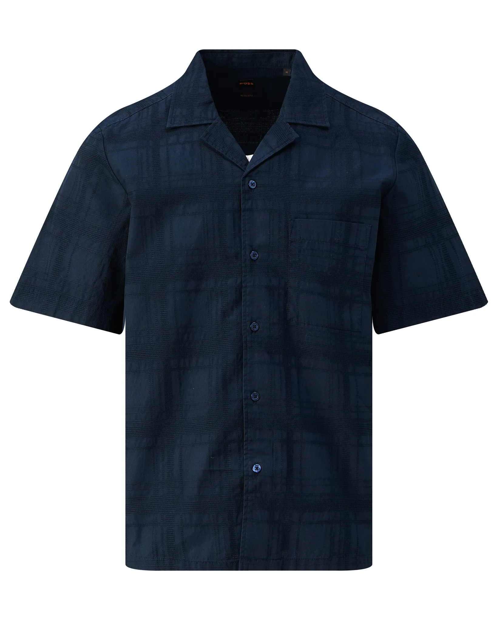 Boss Casual Rayer Casual Shirt Donker blauw 109480-001-L
