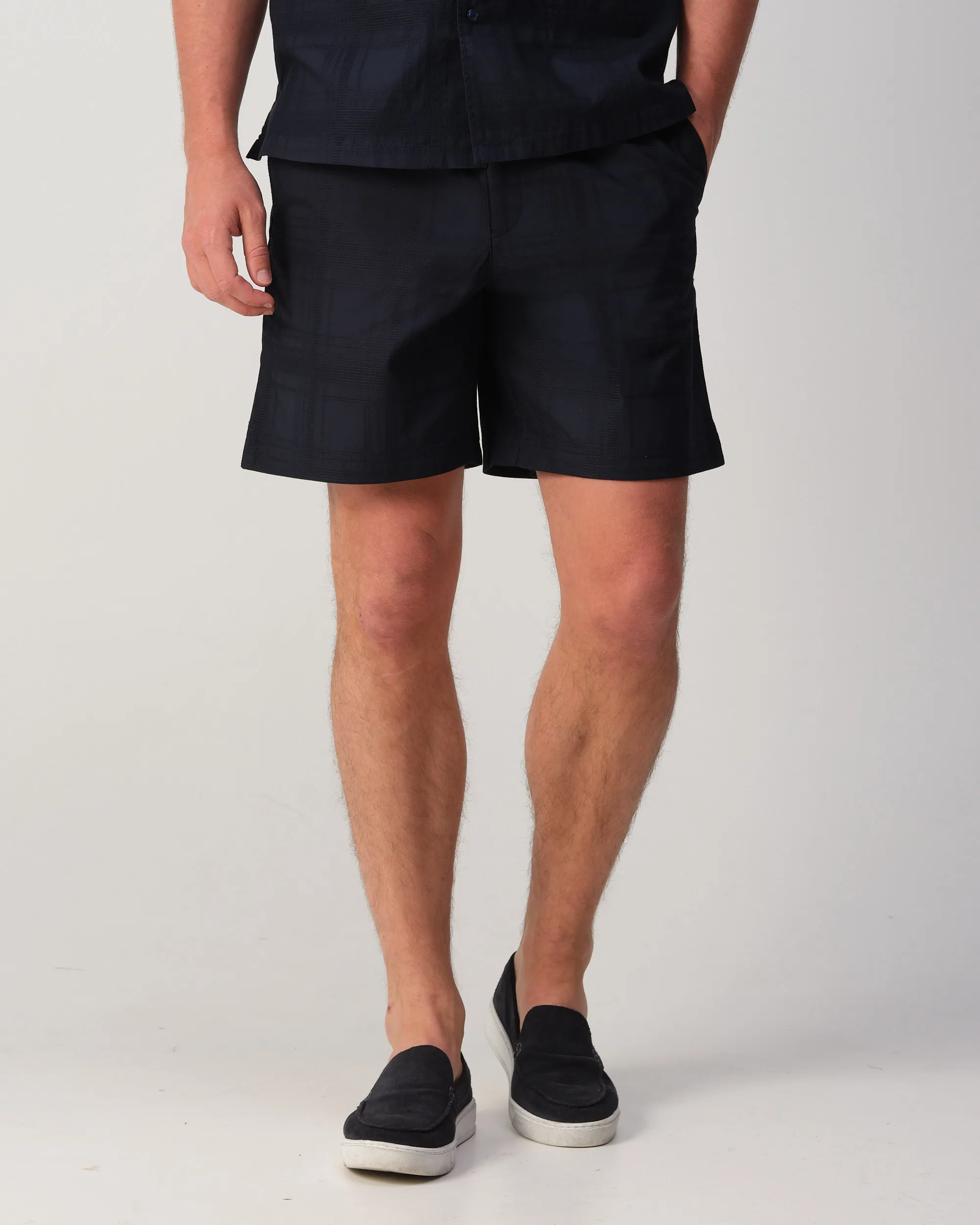 Boss Casual Sandrew Short Donker blauw 109482-001-31
