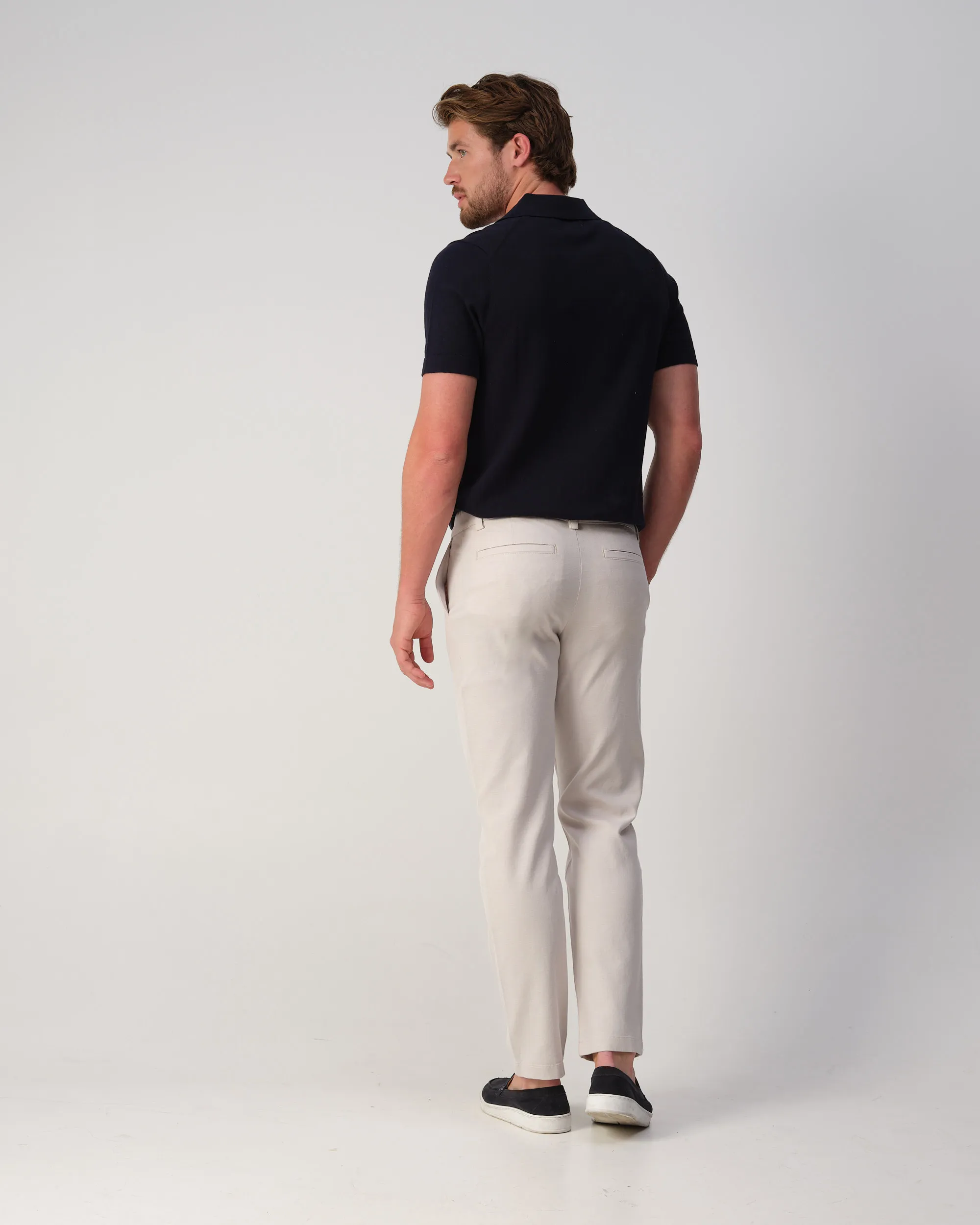 Boss Casual Pleated Chino Grijs 109486-001-31/34