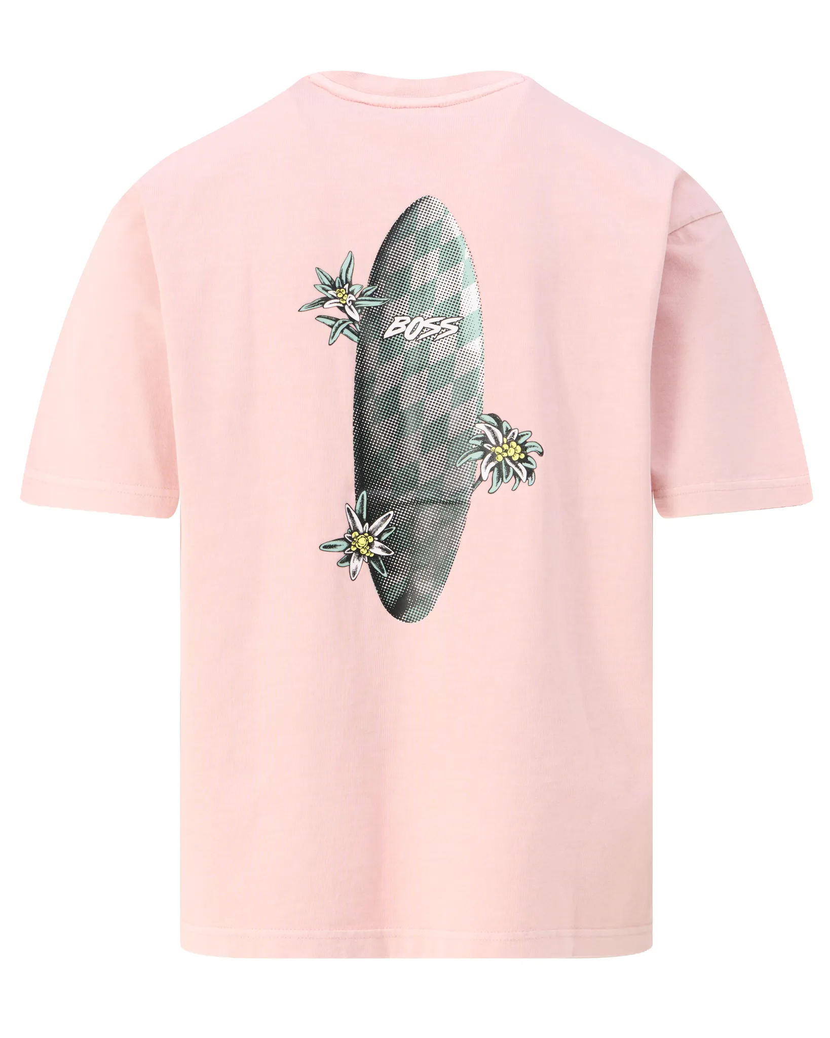 Boss Casual Surfwash T-shirt  Roze 109490-001-L