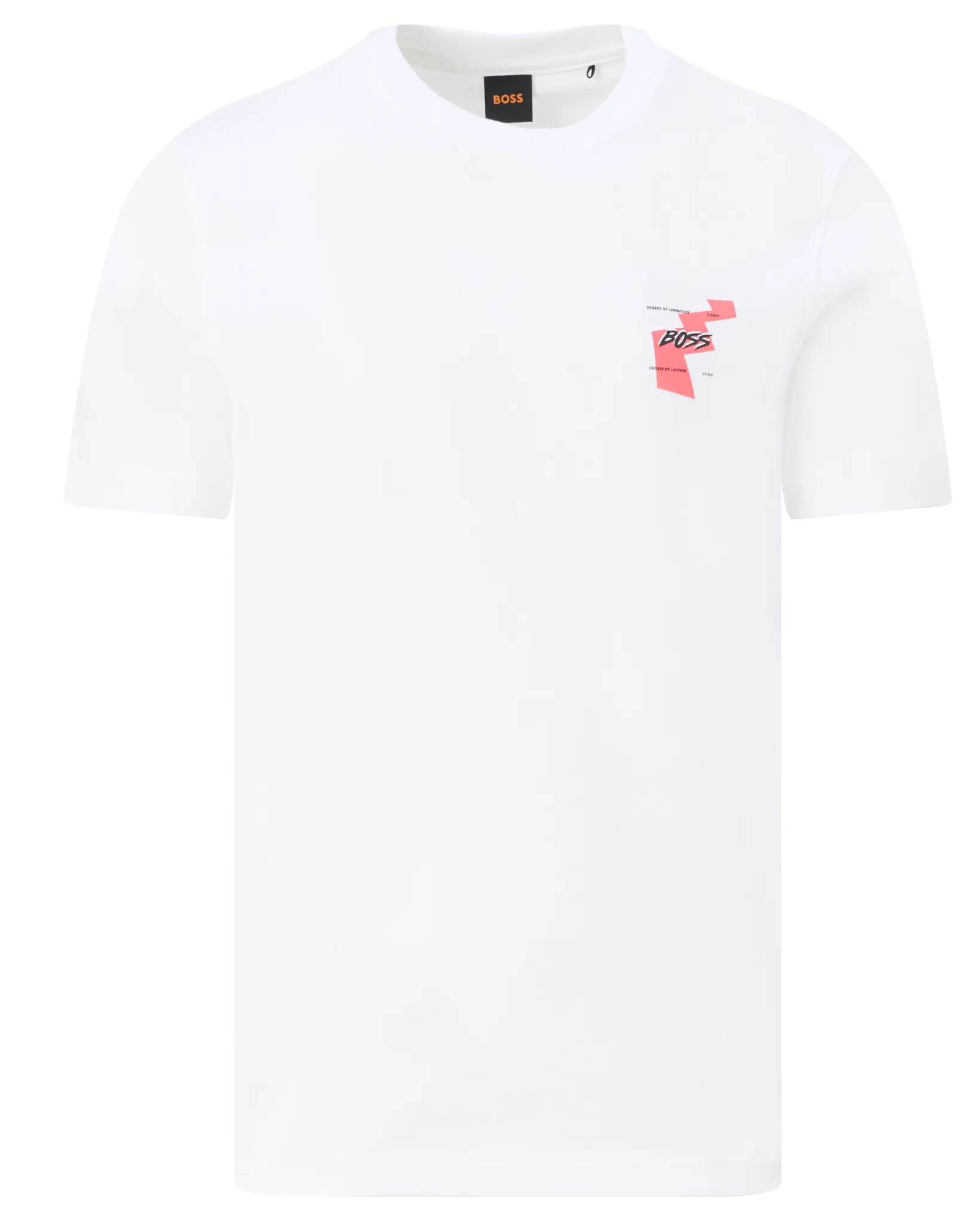Boss Casual Movement T-shirt  Wit 109493-001-L