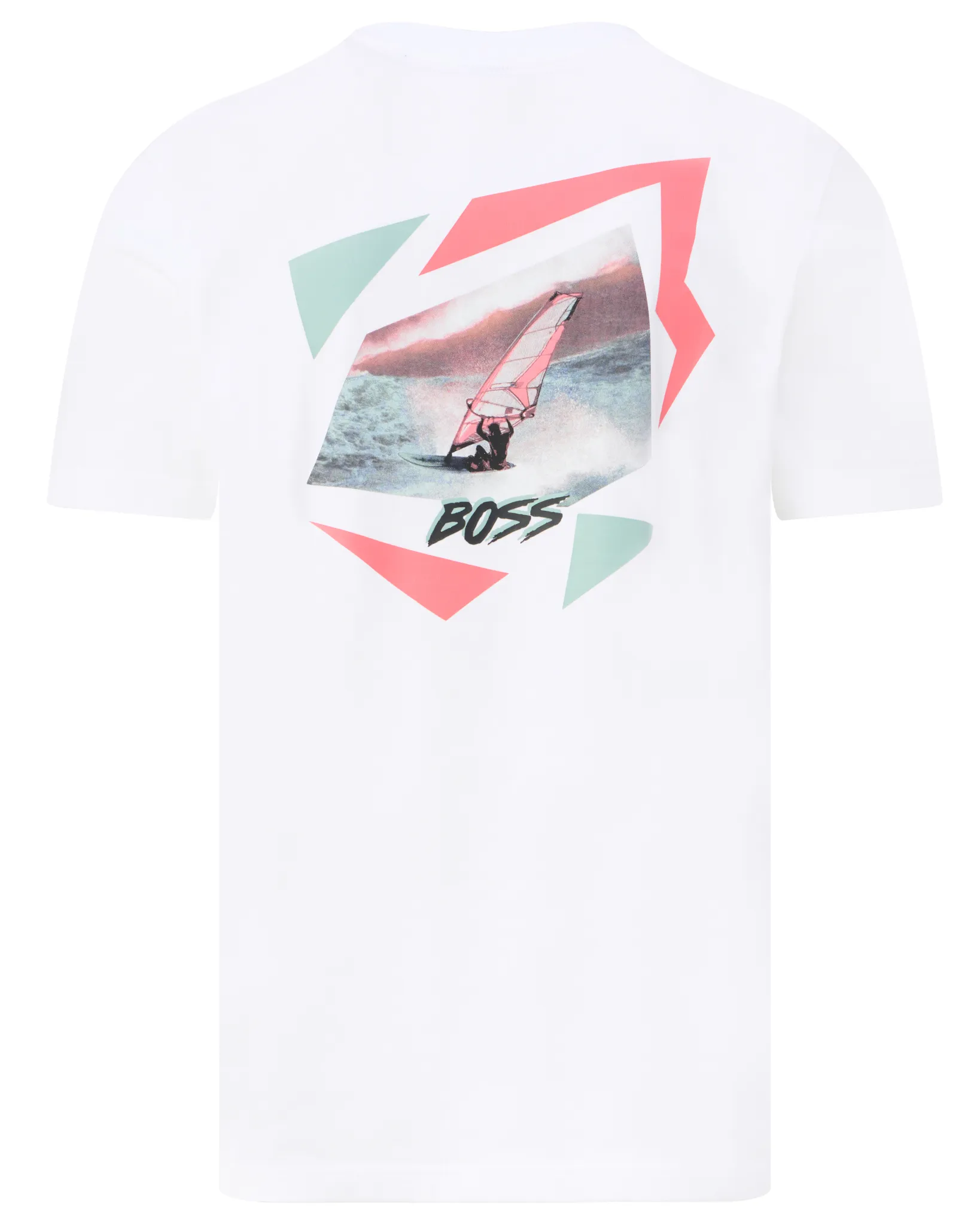 Boss Casual Movement T-shirt  Wit 109493-001-L