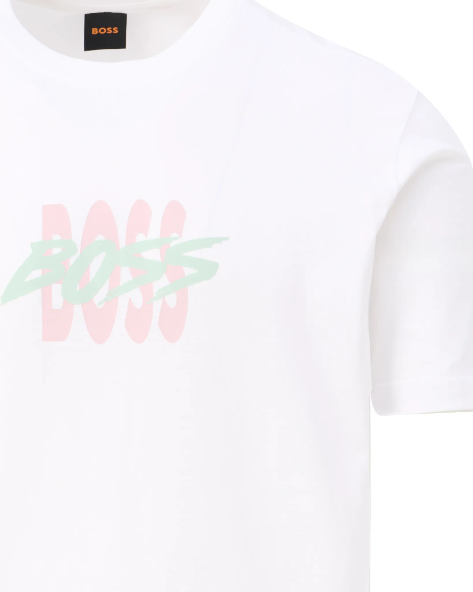 Boss Casual Bass T-shirt  Wit 109502-001-L