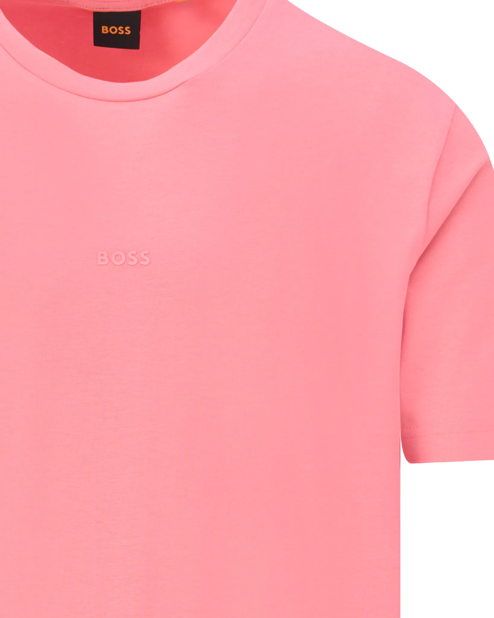 Boss Casual Tchup T-shirt  Licht rood 109505-001-L