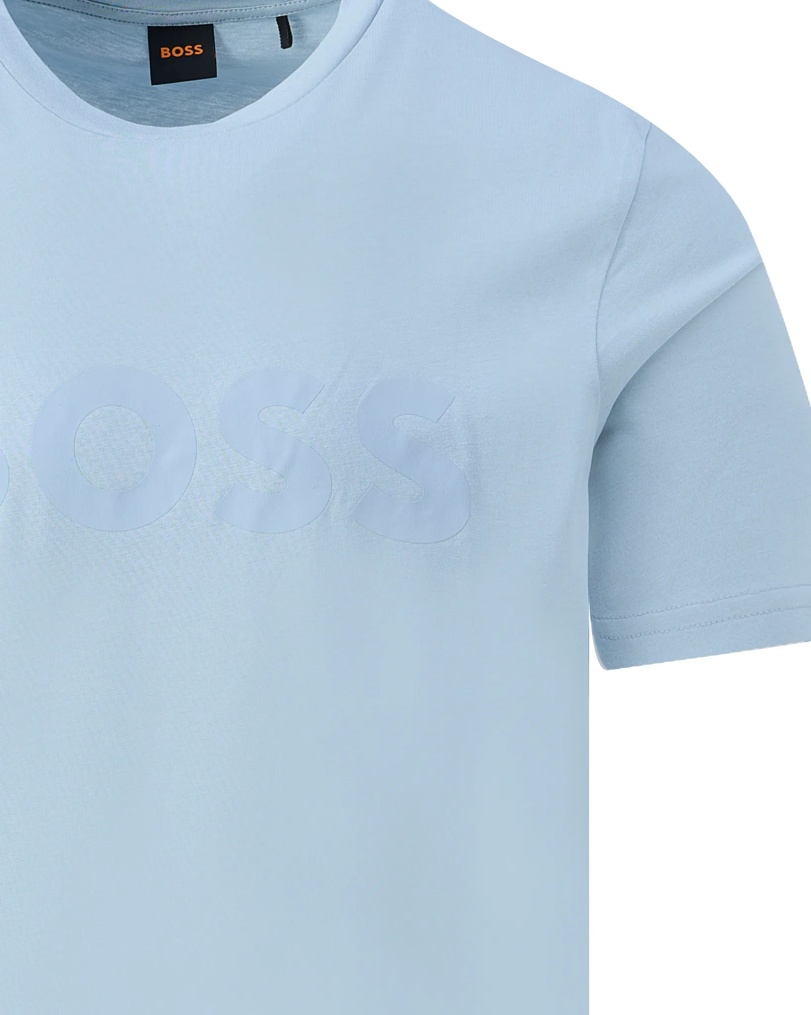 Boss Casual Thinking T-shirt Licht blauw 109510-001-L