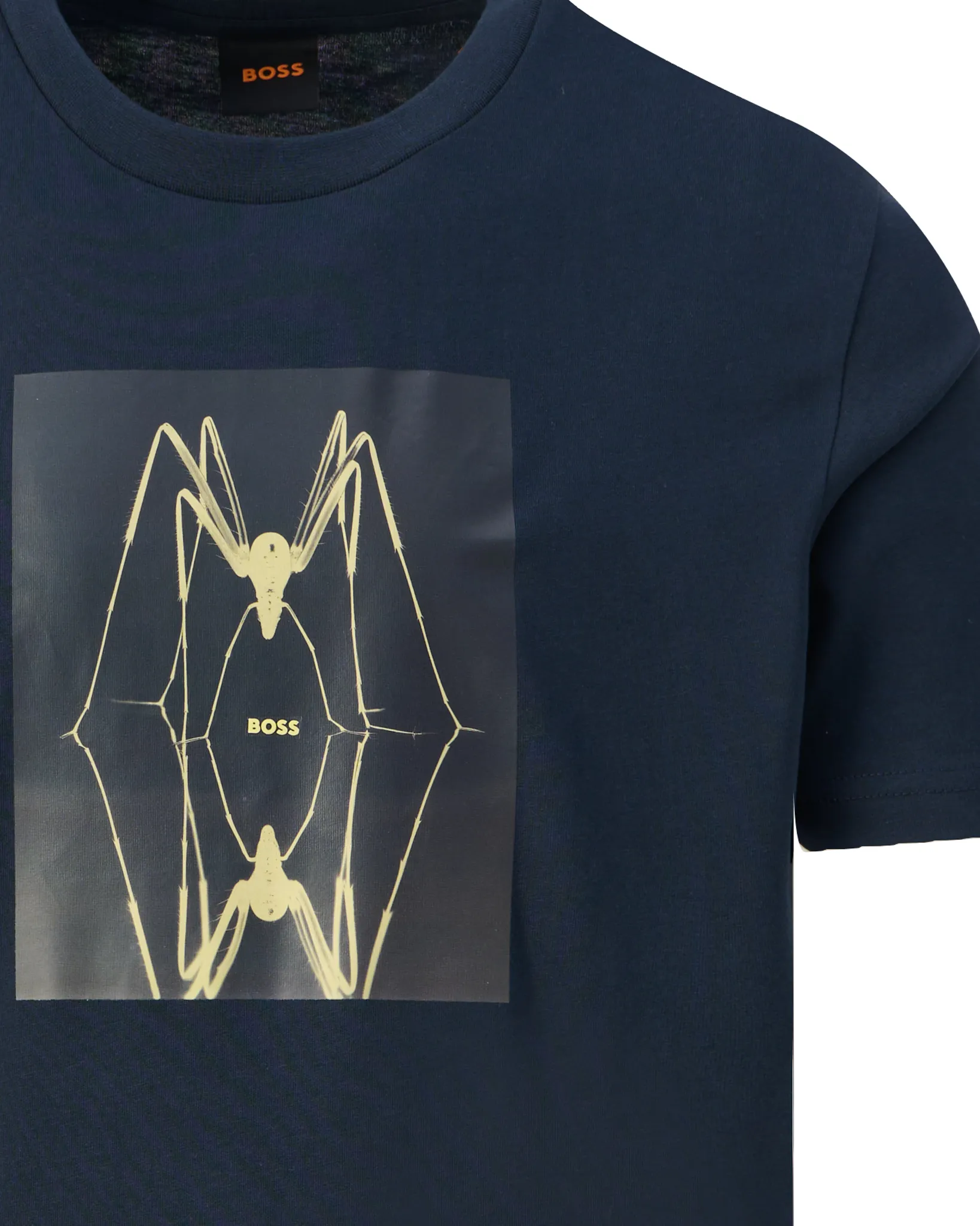 Boss Casual Creature T-shirt Donker blauw 109522-001-L