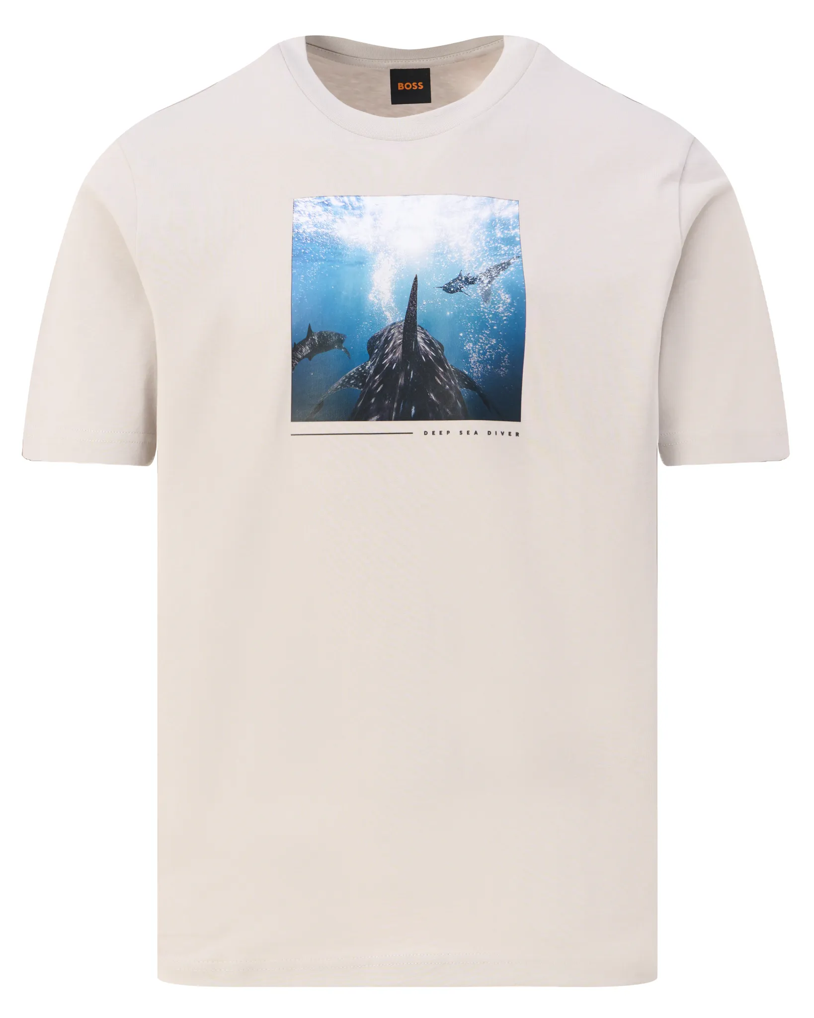 Boss Casual Creature T-shirt Grijs 109525-001-L