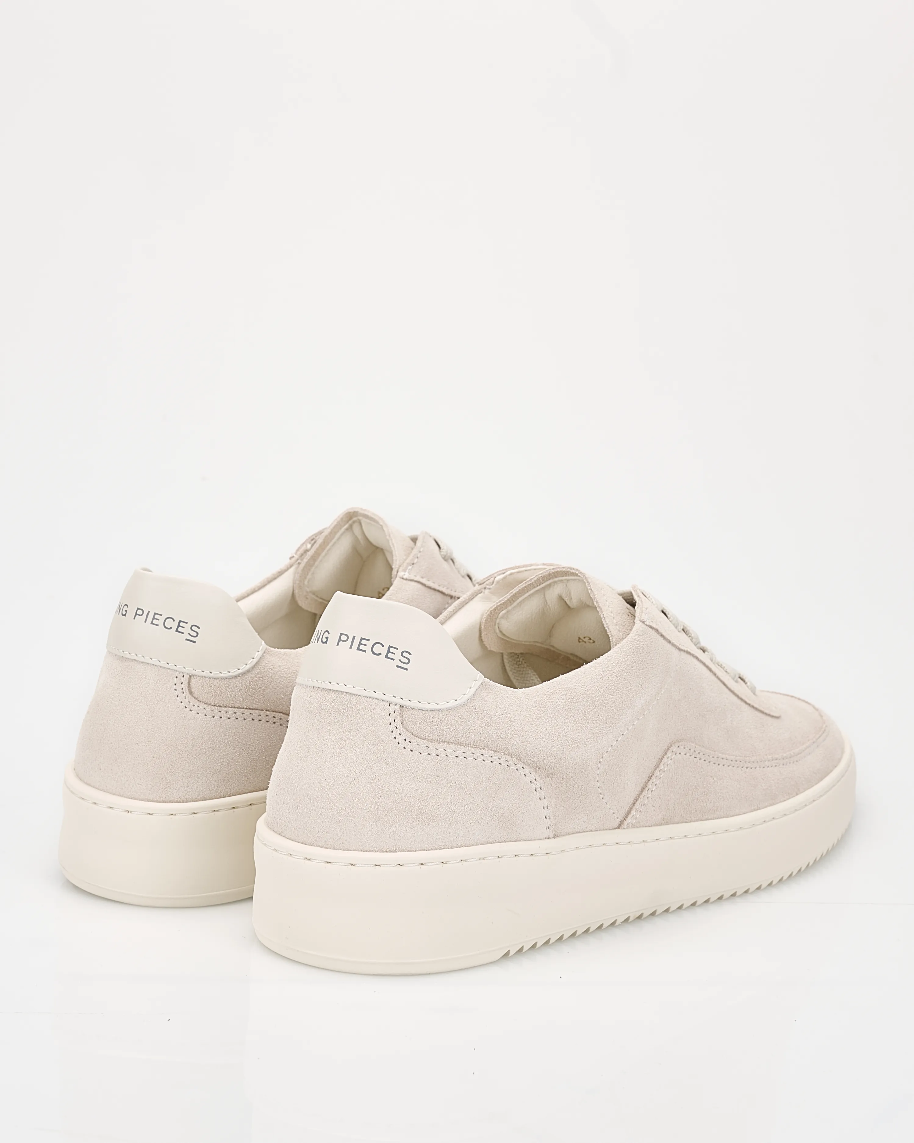 Filling Pieces Mondo Suede Sneakers Off white 109527-001-40