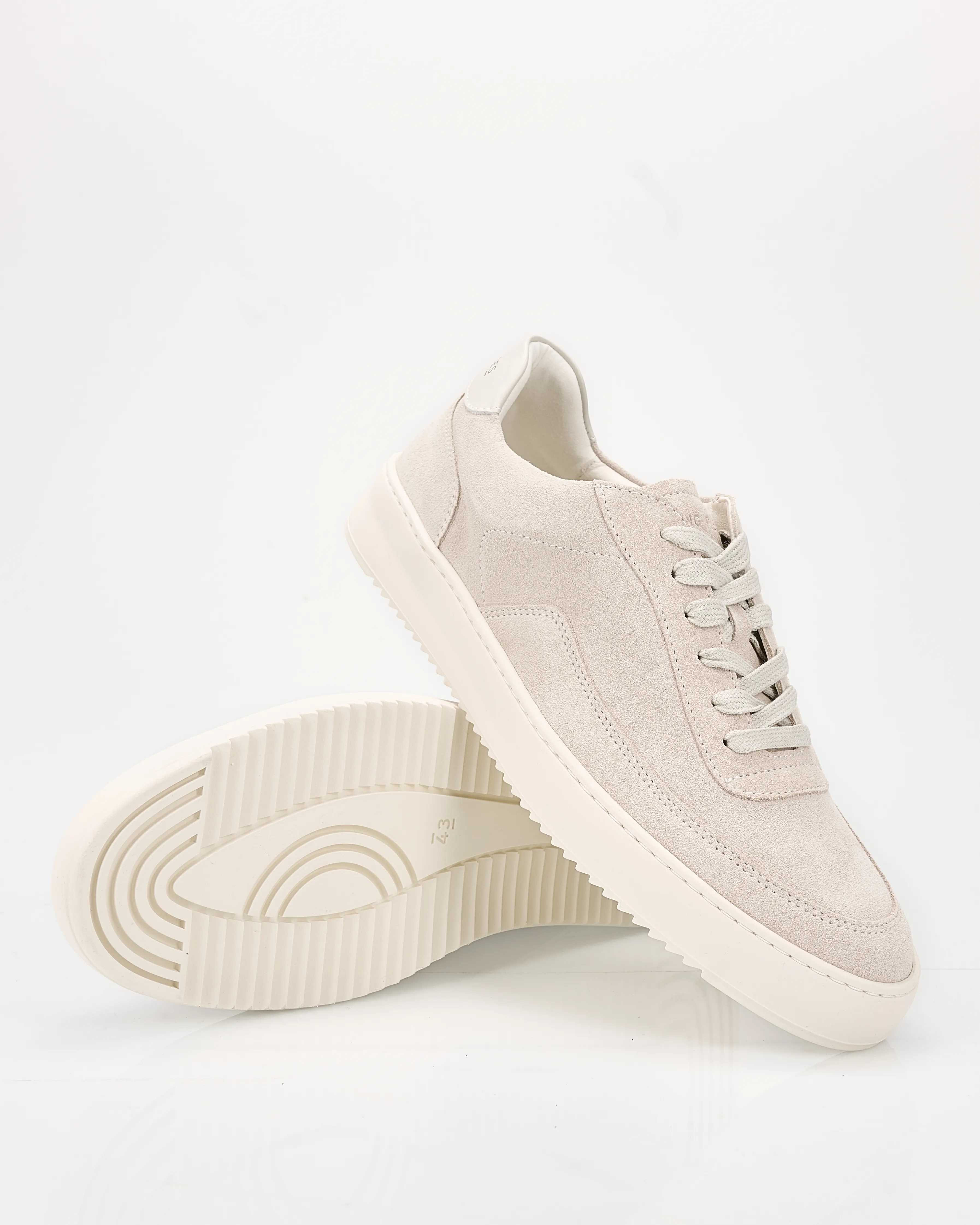 Filling Pieces Mondo Suede Sneakers Off white 109527-001-40