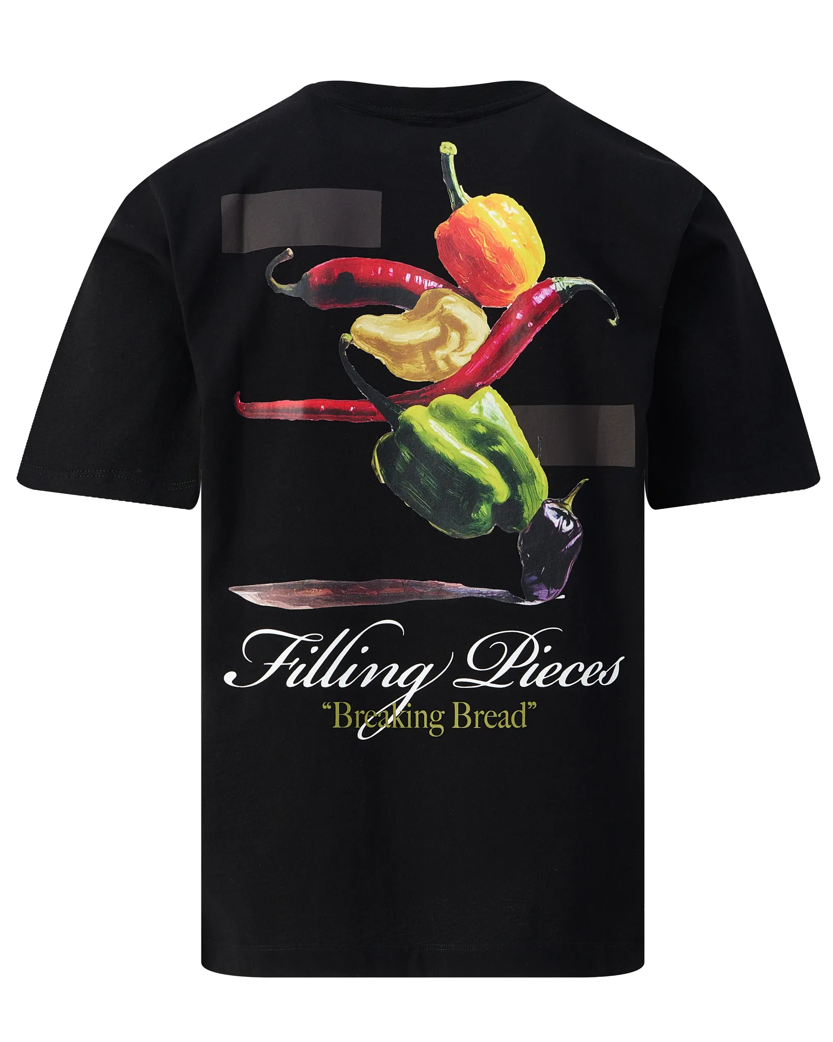 Filling Pieces Pepper T-shirt Zwart 109544-001-L