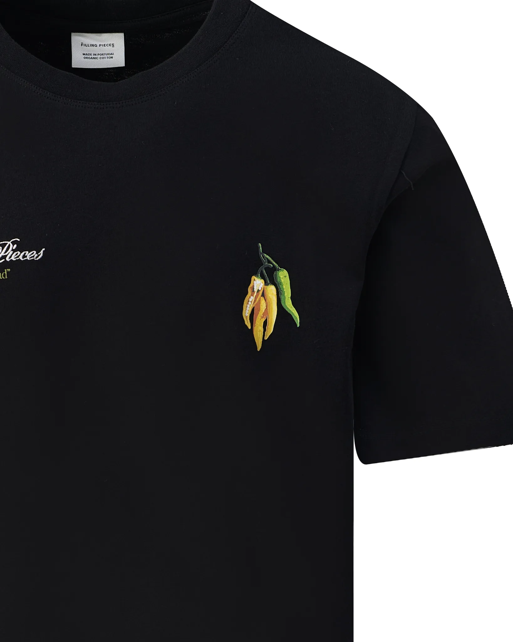 Filling Pieces Pepper T-shirt Zwart 109544-001-L