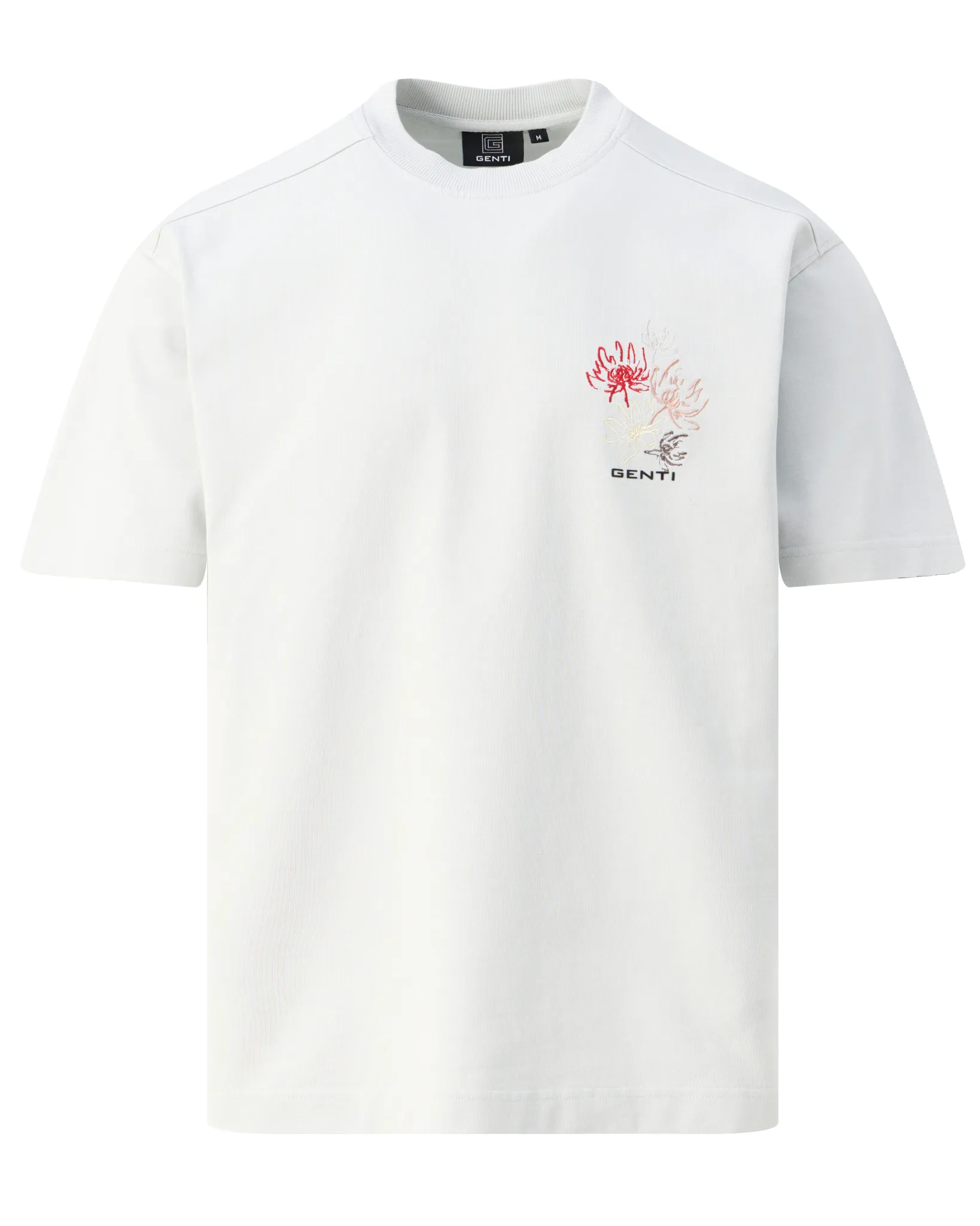 Genti T-shirt Licht groen 109579-001-L