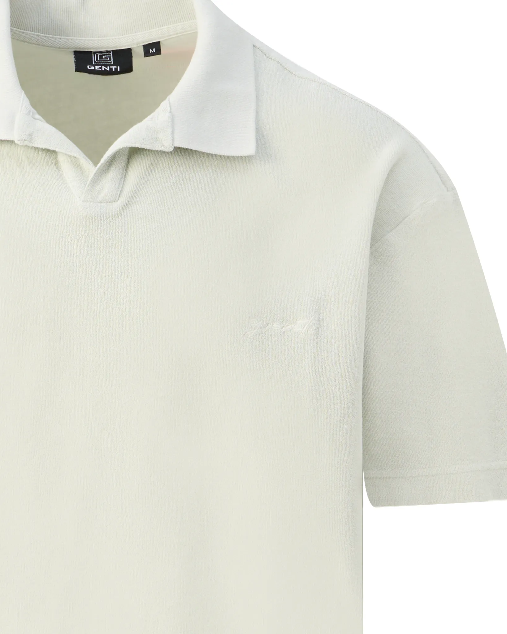 Genti Polo Licht groen 109582-001-L