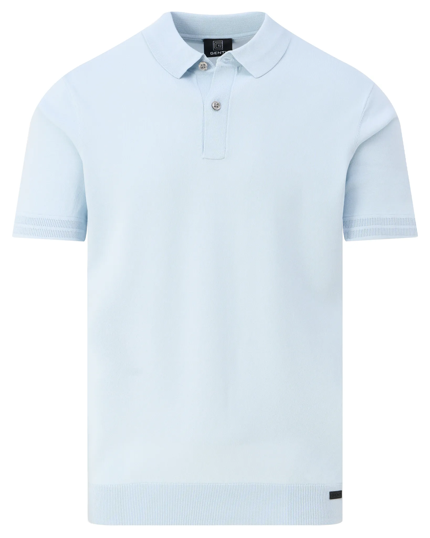 Genti Polo Licht blauw 109585-001-L
