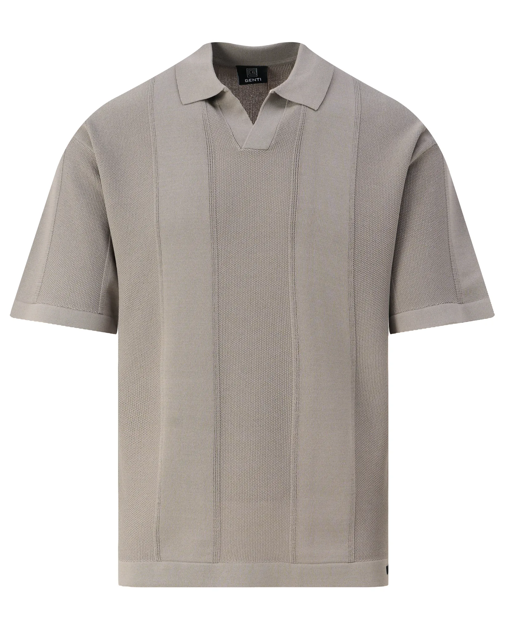 Genti Polo Bruin 109593-001-L