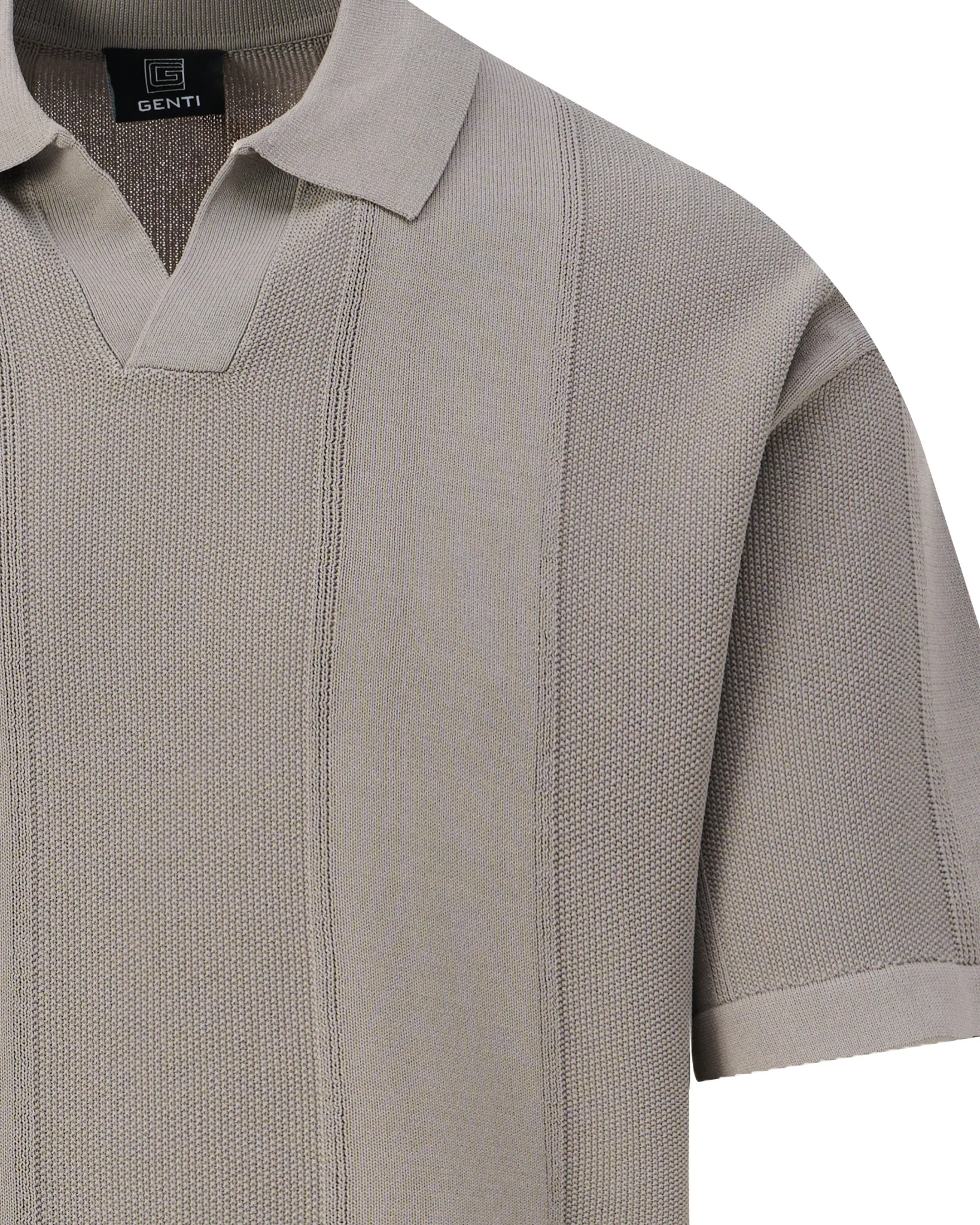 Genti Polo Bruin 109593-001-L