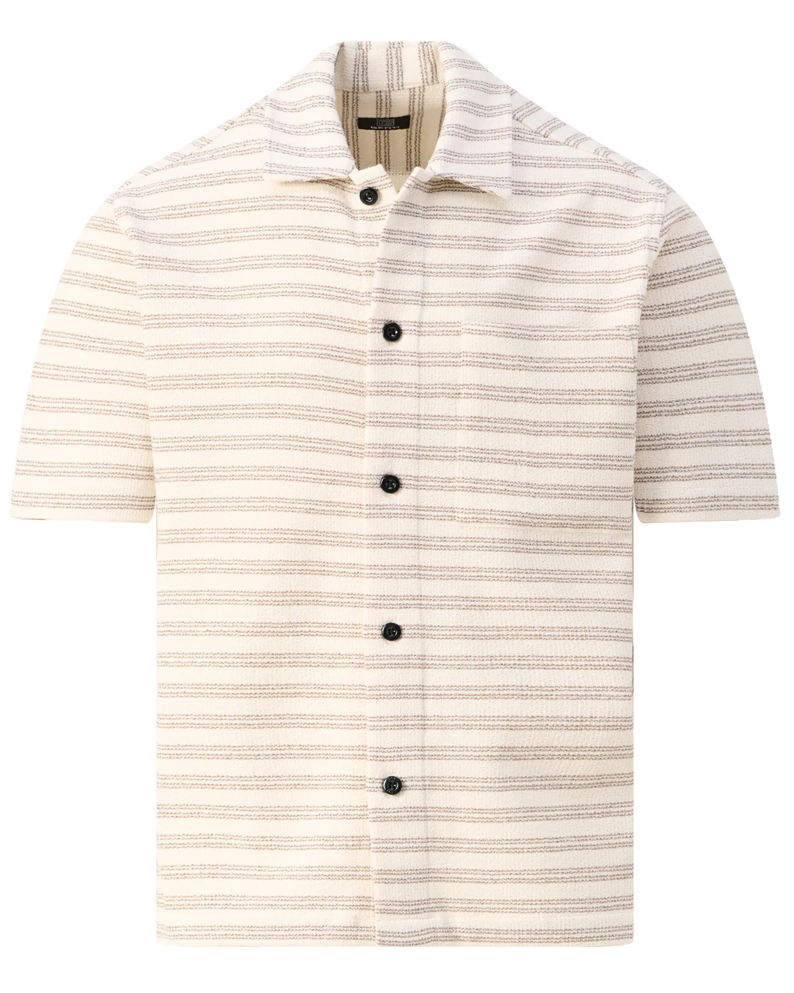 Genti Casual Overhemd Bruin 109595-001-L