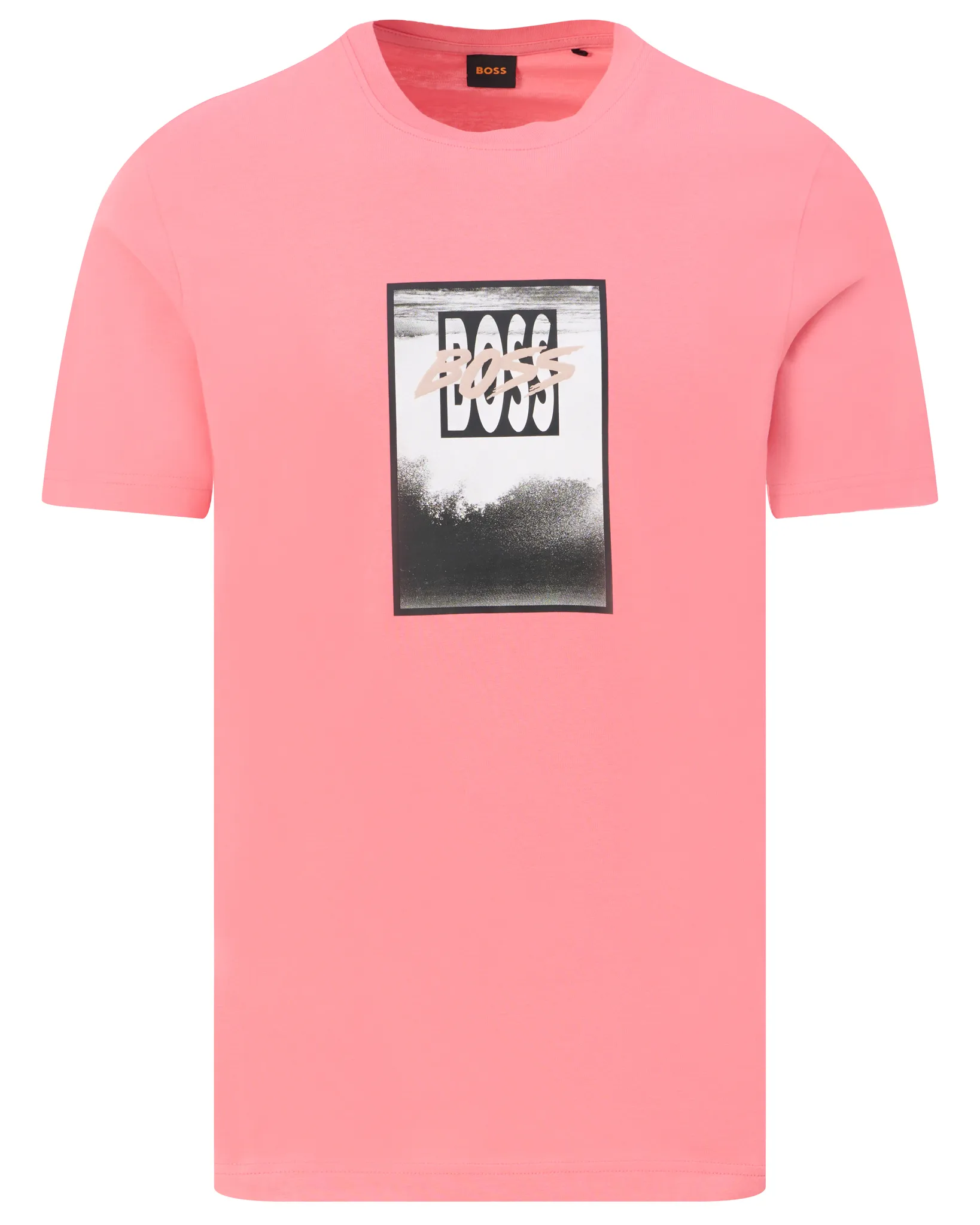 Boss Casual DJ T-shirt Licht rood 109646-001-L