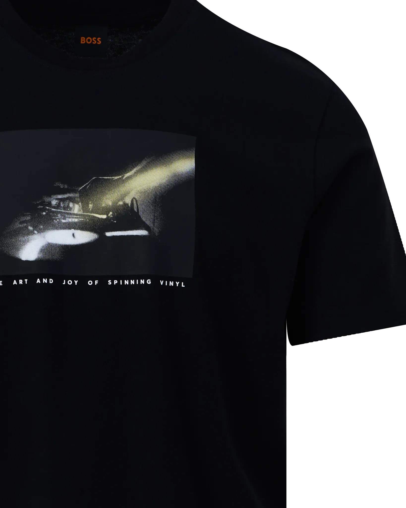 Boss Casual DJ T-shirt Zwart 109647-001-L