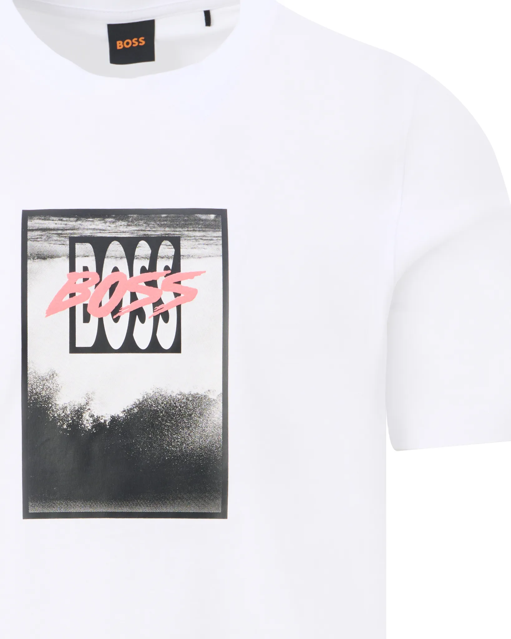 Boss Casual DJ T-shirt Wit 109649-001-L