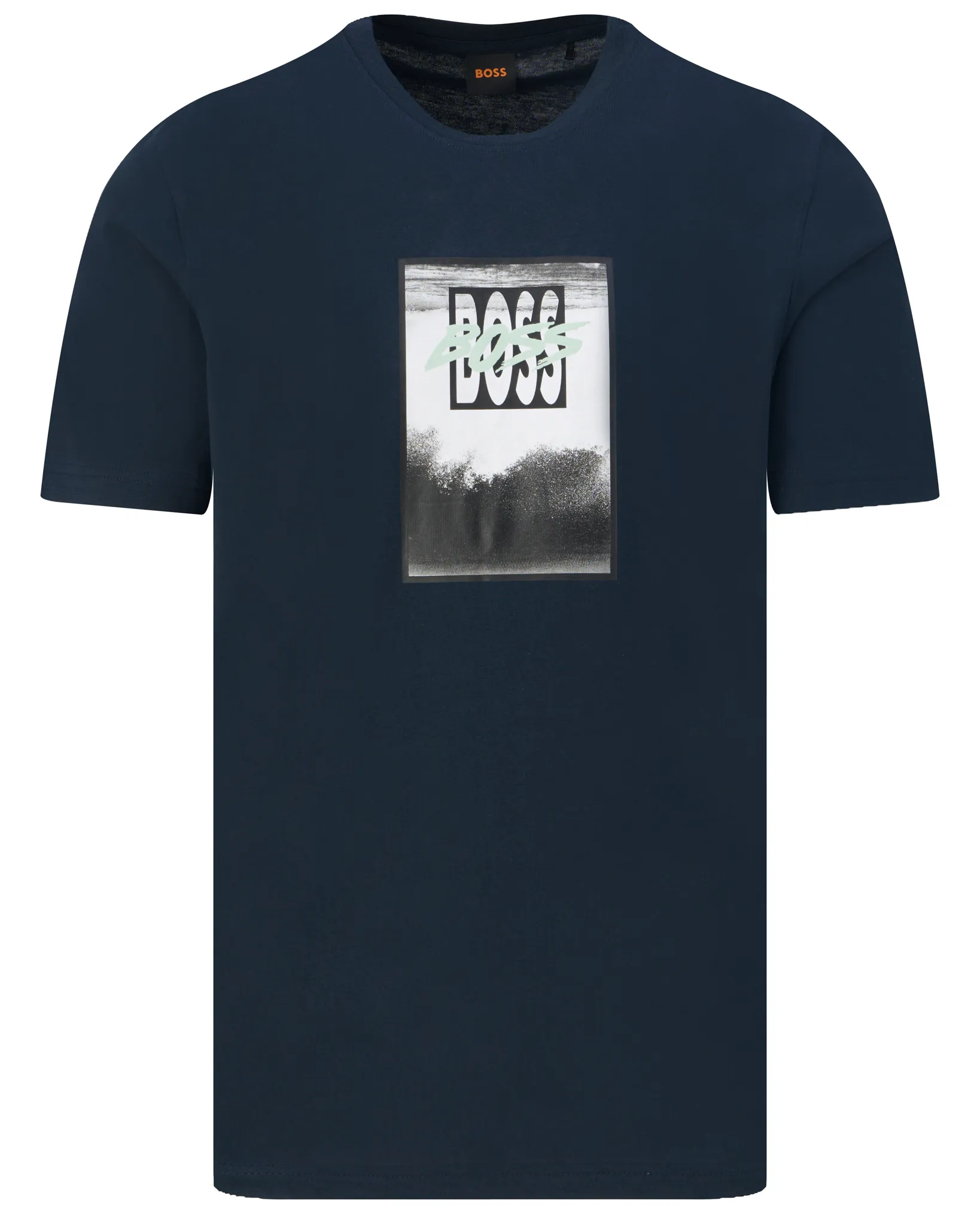 Boss Casual DJ T-shirt Donker blauw 109650-001-L