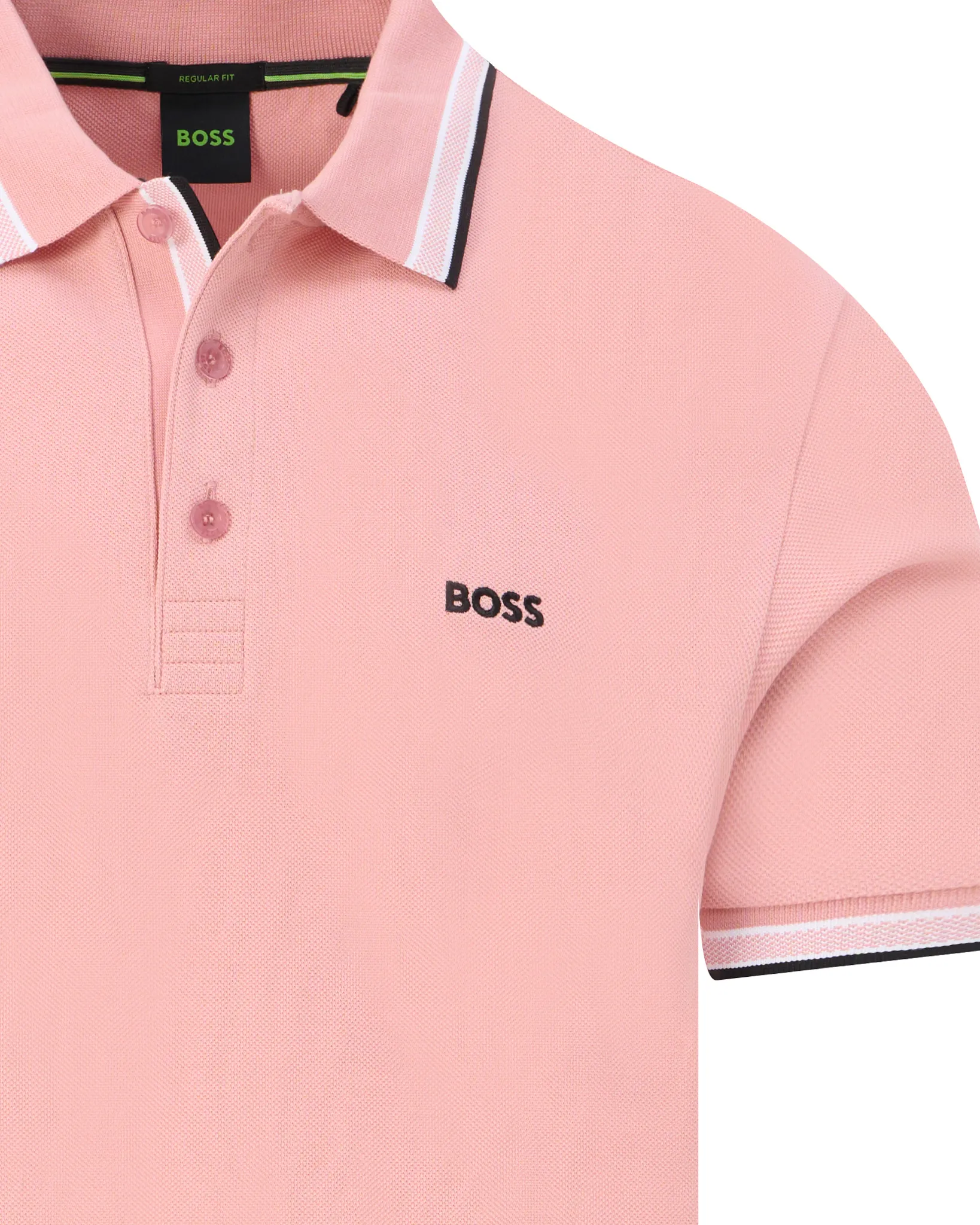 Boss Leisure Paddy Polo Roze 109657-001-L
