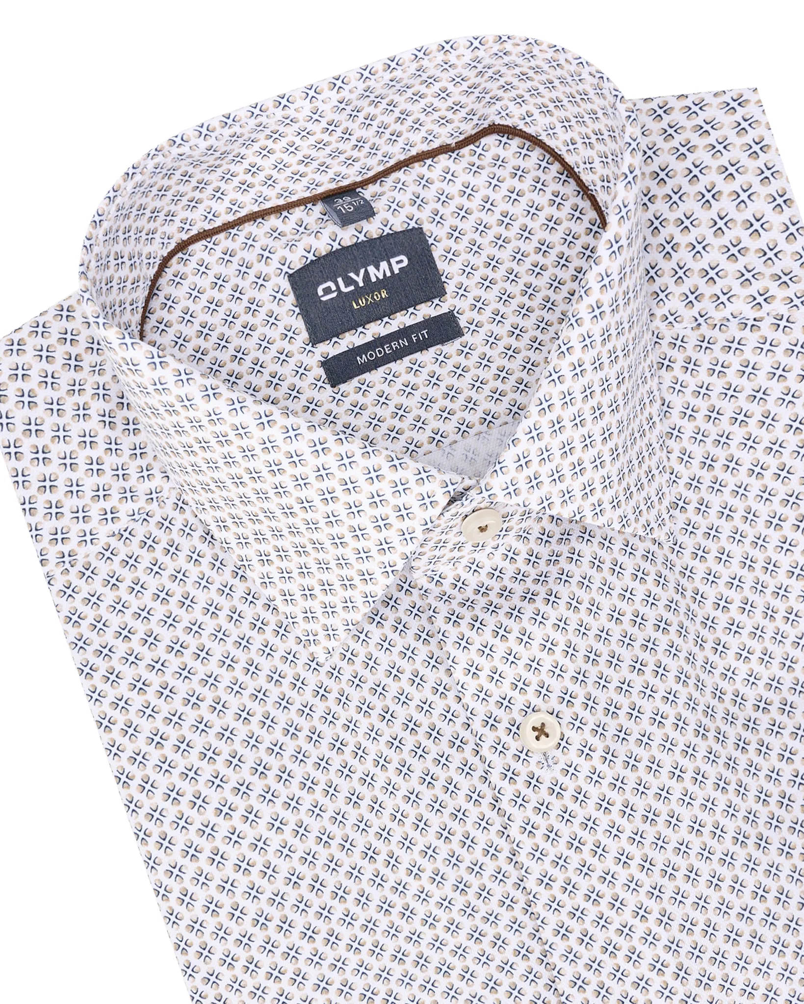 OLYMP Overhemd Beige 109660-001-41