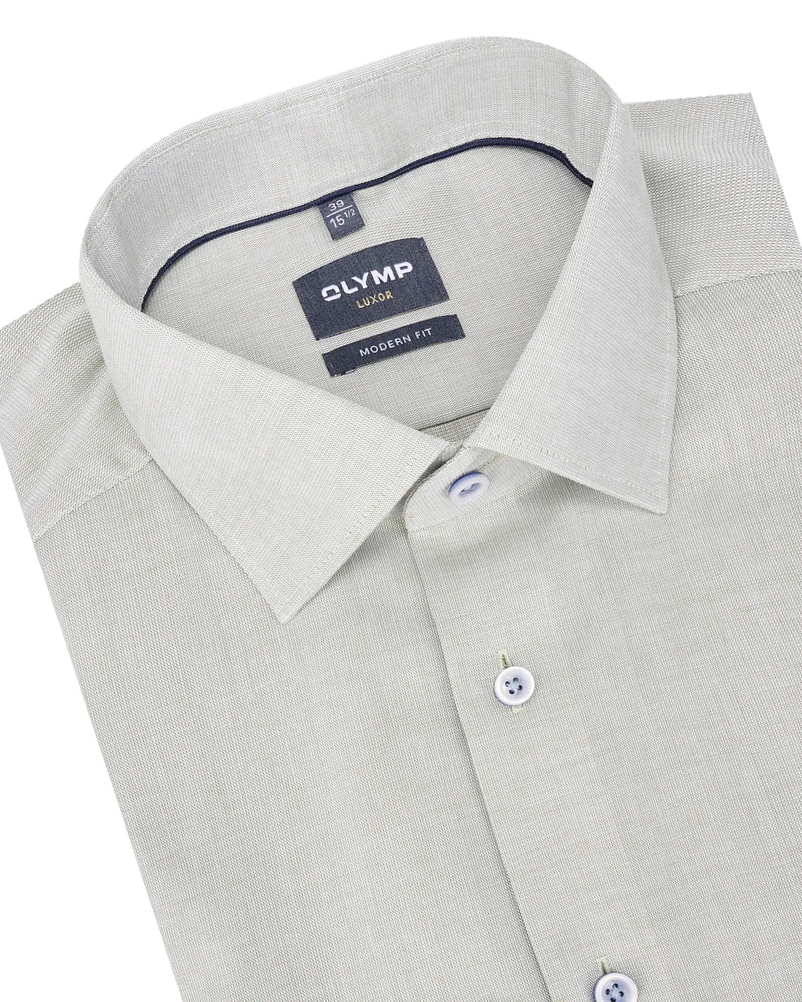 OLYMP Overhemd  Groen 109662-001-41