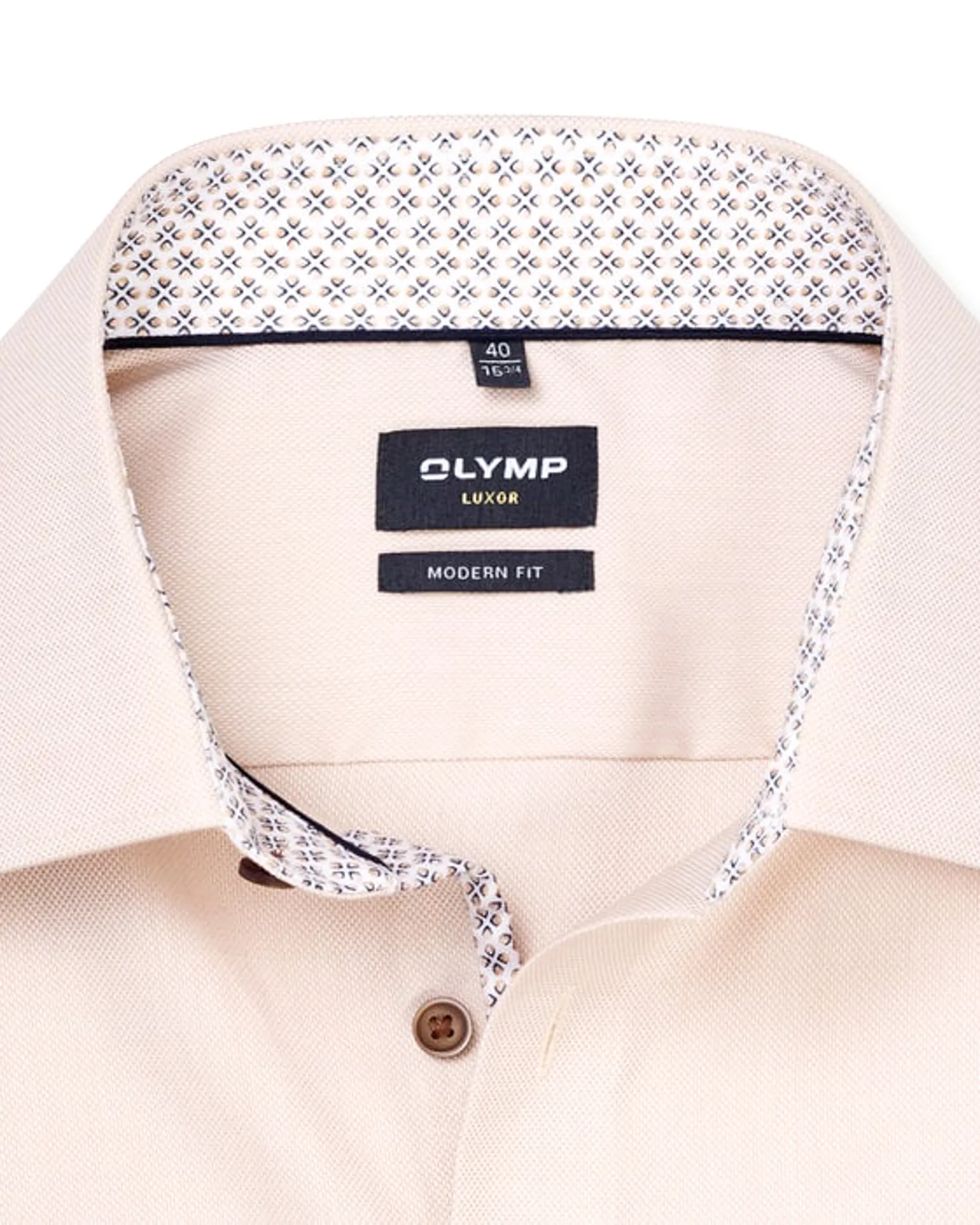 OLYMP Overhemd Beige 109666-001-41