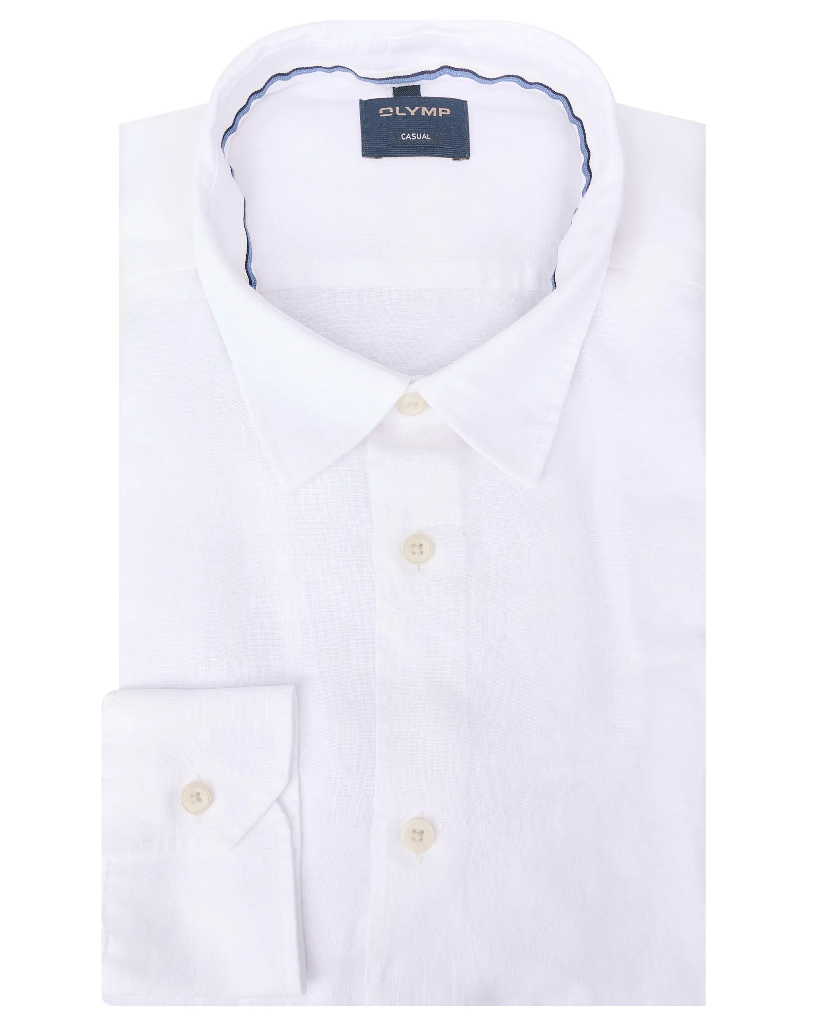 OLYMP Overhemd LM Wit 109671-001-L