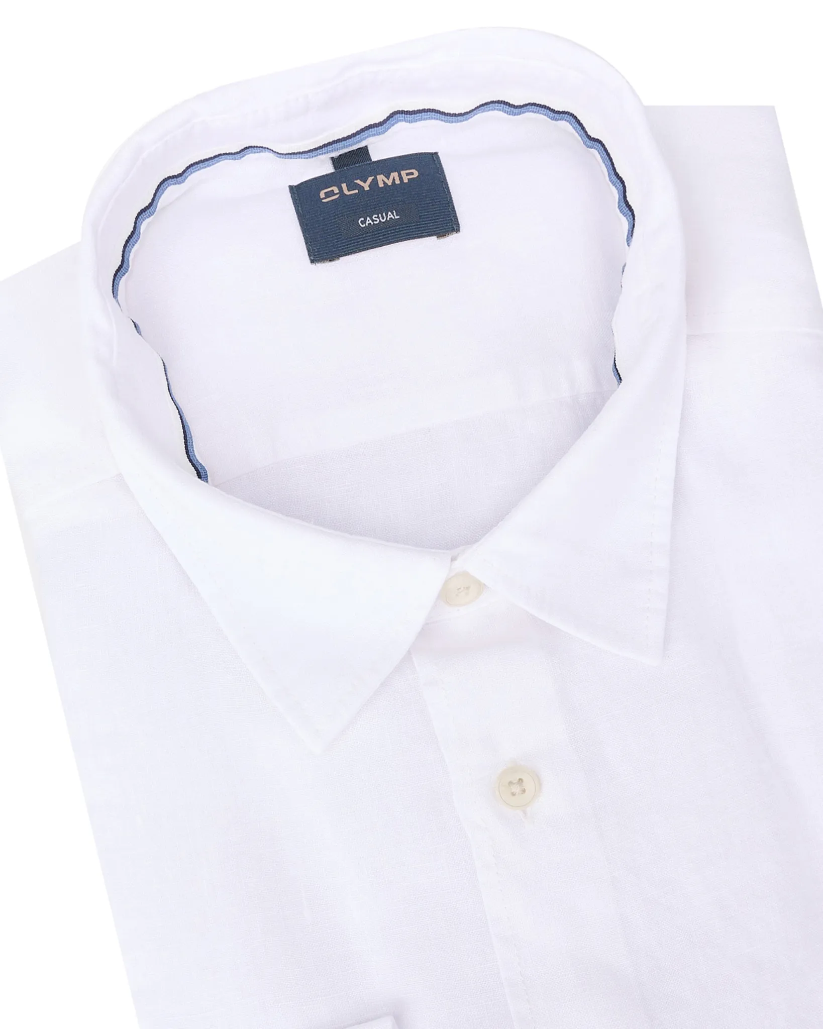 OLYMP Overhemd LM Wit 109671-001-L